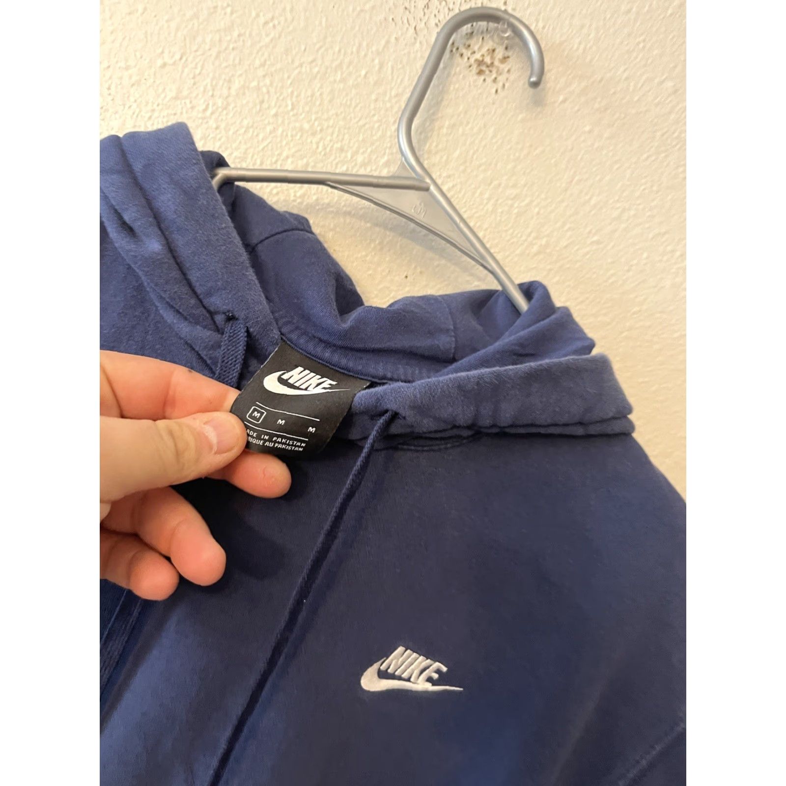 Nike Nike Men's Sportswear Club Fleece Pullover Hoodie Medium Blue Regular Size M Nike Sportswear Hoodie Mens Pullover Fleece BV2654-134 Size US M / EU 48-50 / 2 - 2 Thumbnail