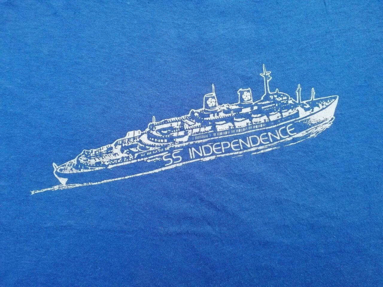 Other vintage t shirt 80s 5050 v ss independence battleship usa Size US S / EU 44-46 / 1 - 2 Thumbnail