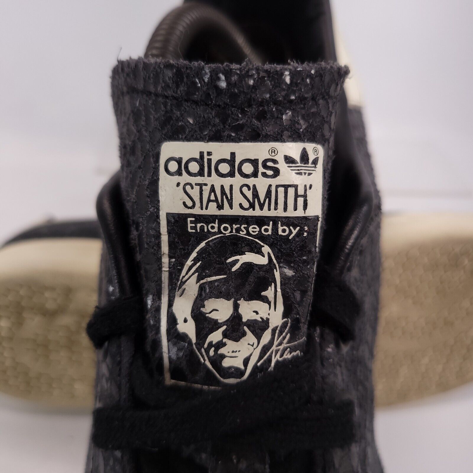Adidas Adidas Stan Smith Athletic Shoe Womens Size 9 S77344 Black Size US 9 / IT 39 - 8 Thumbnail