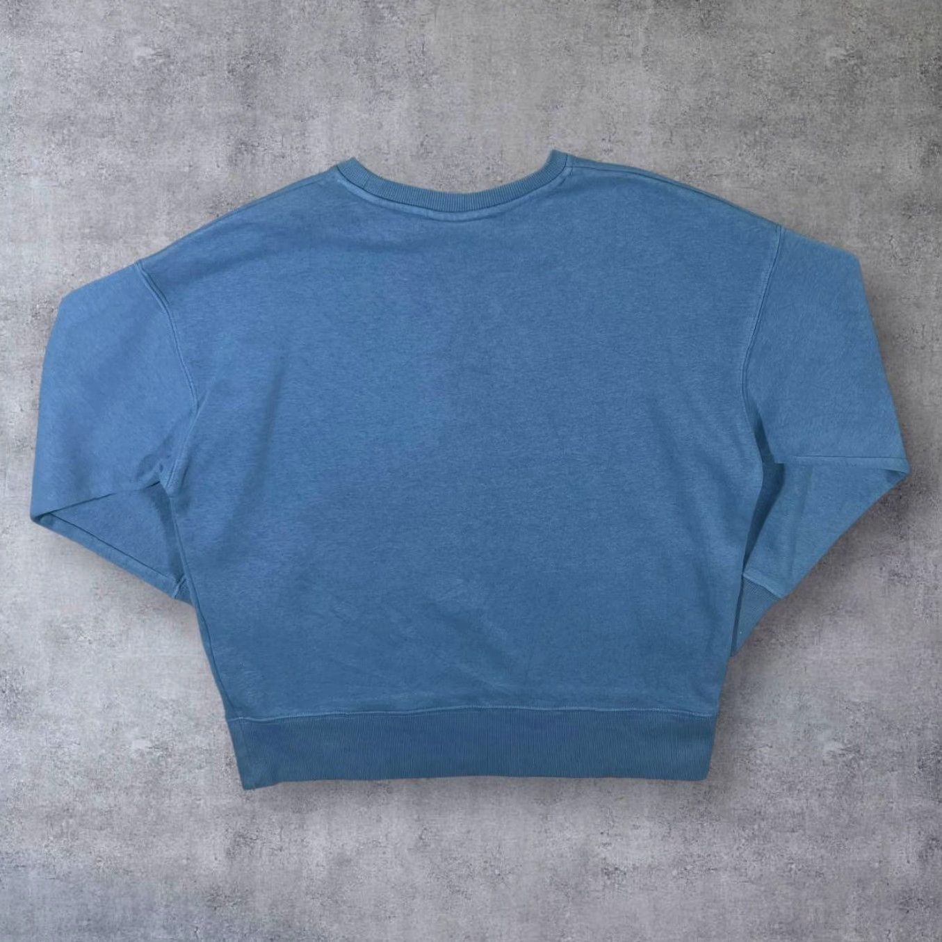 Fila FILA Script Logo Spellout Graphic Blue Crewneck Sweatshirt Women L Size Size L / US 10 / IT 46 - 2 Thumbnail