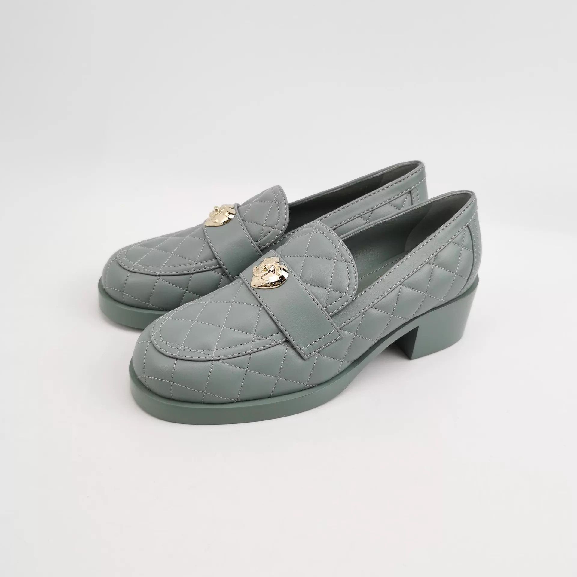 Chanel CHANEL Women's High Heels 38.5 Size US 8 / IT 38 - 1 Thumbnail