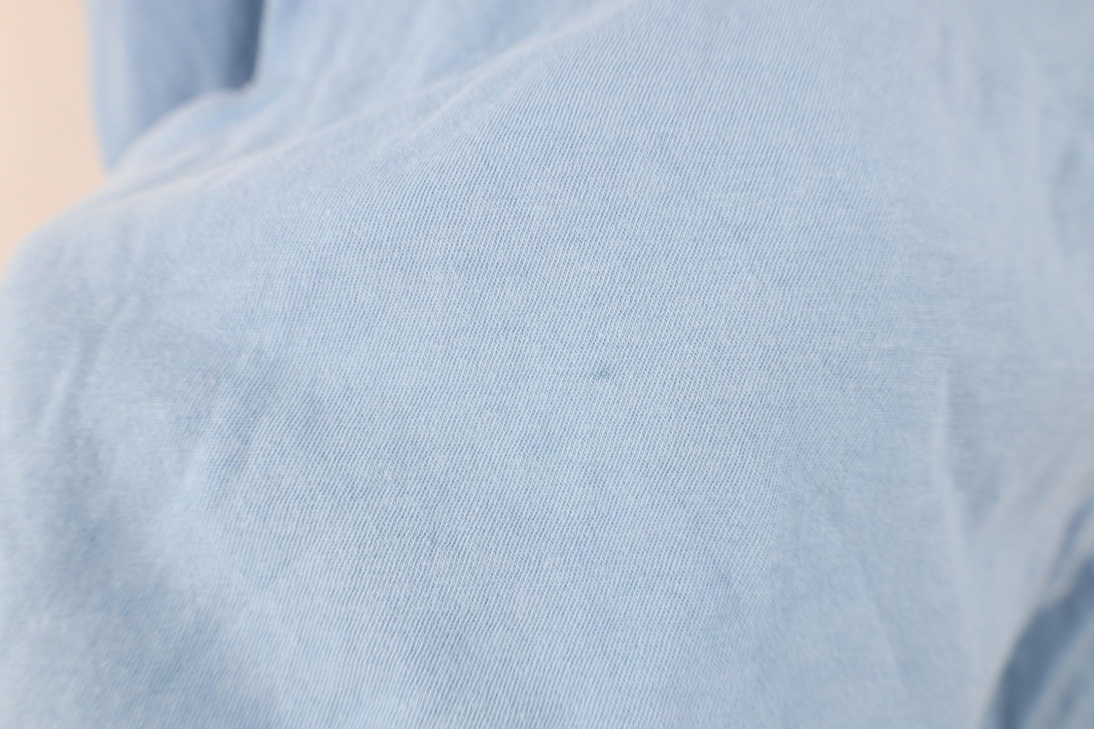 Lacoste Vtg Y2K Lacoste Logo Hoodie T-Shirt Carolina Blue Cotton Size US XL / EU 56 / 4 - 7 Thumbnail