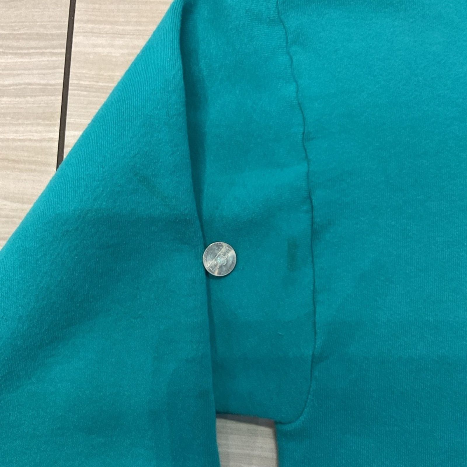 Fruit Of The Loom Vintage 90s Miami Dolphins Fruit of the Loom Blue Sweatshirt Size US XL / EU 56 / 4 - 4 Thumbnail