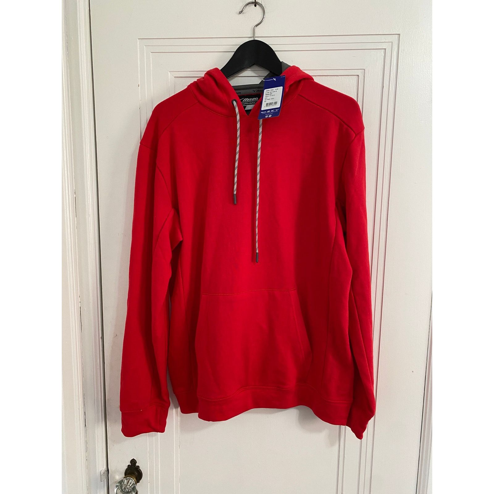 Mizuno NWT Mizuno Red Hoodie Sweatshirt Size Medium Size US L / EU 52-54 / 3 - 1 Thumbnail