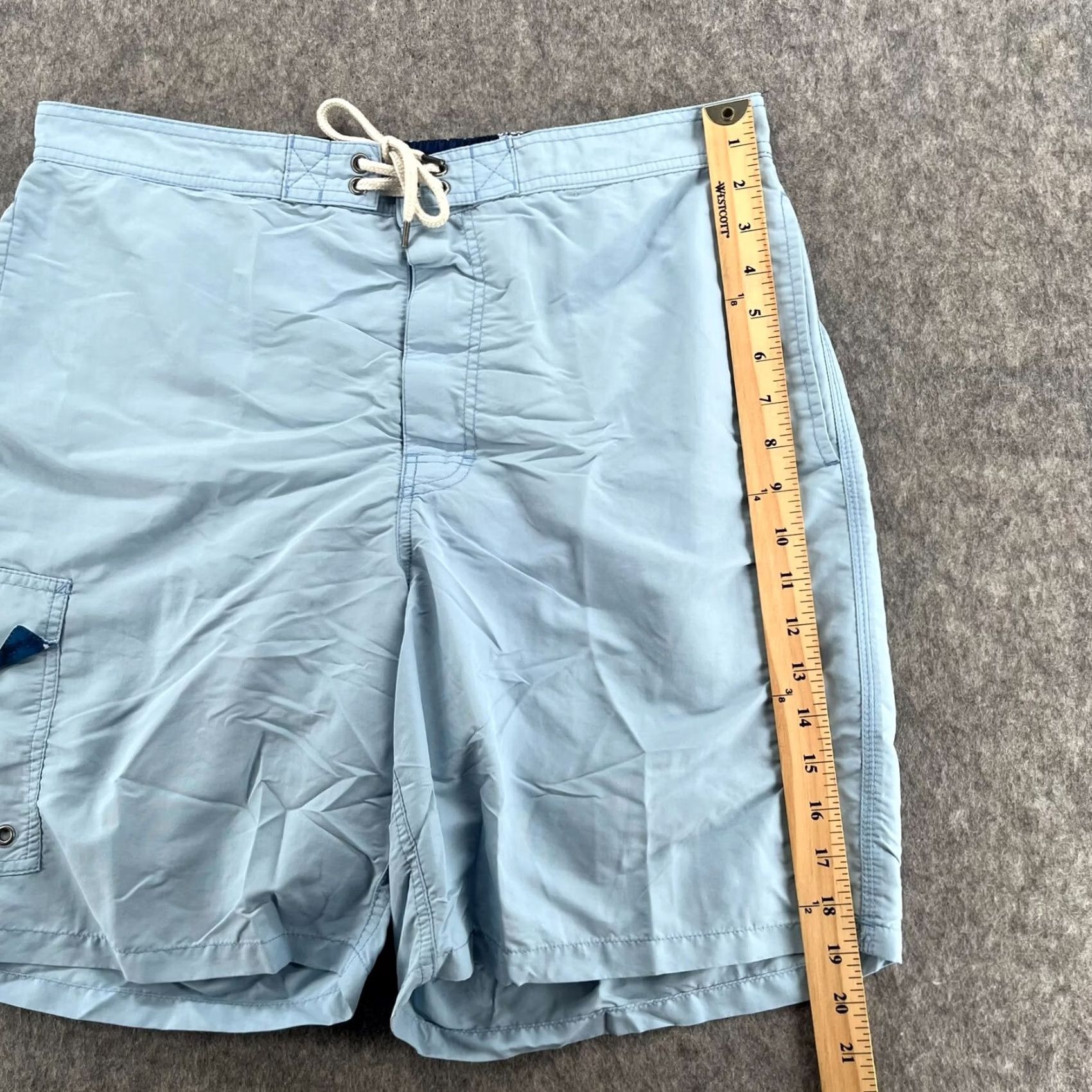 Polo Ralph Lauren Polo Ralph Lauren Swim Trunks XL Blue Cargo Pocket Pony Logo Mesh Liner Mens Size US XL / EU 56 / 4 - 6 Thumbnail