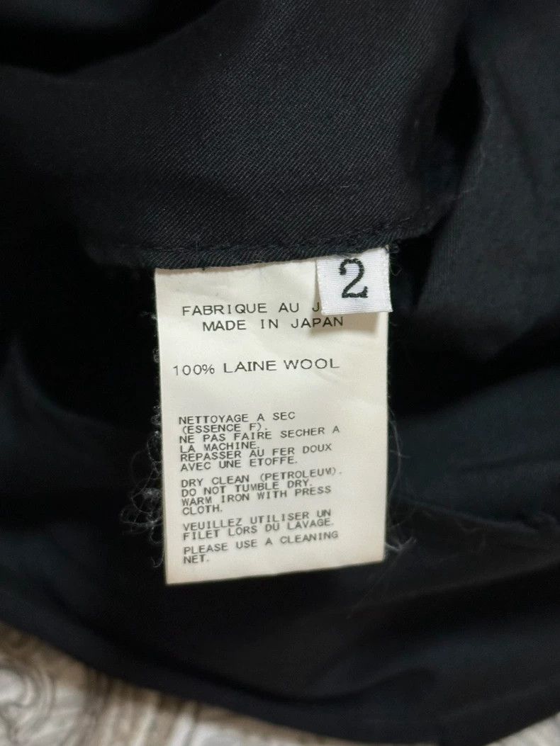 Yohji Yamamoto Yohji Yamamoto size 2 Wool trousers Size US 28 / EU 44 - 4 Thumbnail