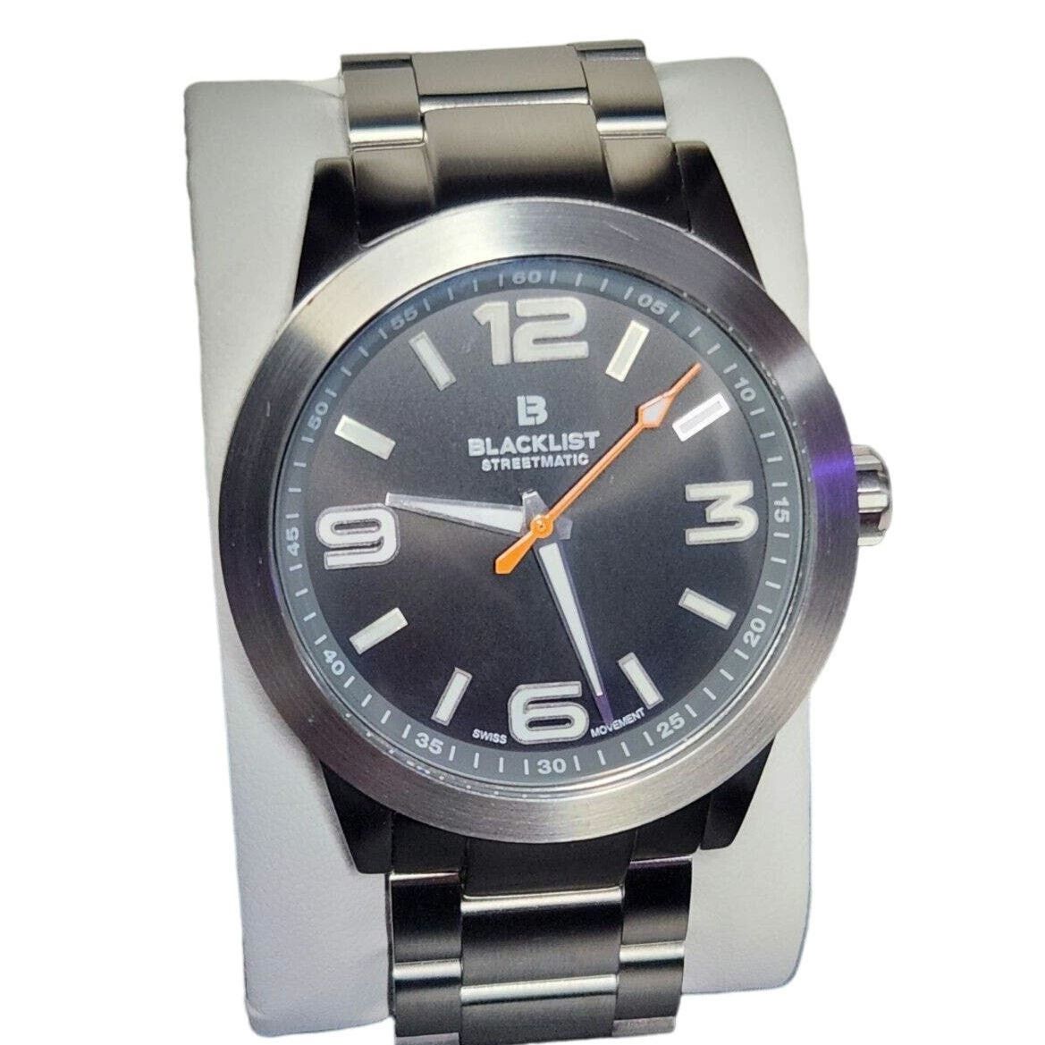 Other BLACKLIST Streetmatic 43mm Swiss Movement Men Watch Size ONE SIZE - 2 Thumbnail
