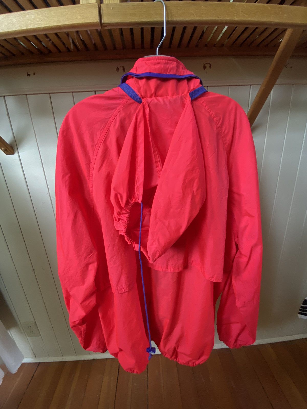 Vintage × Woolrich Woolen Mills Infa Red Woolrich Windbreaker Size US XL / EU 56 / 4 - 5 Thumbnail