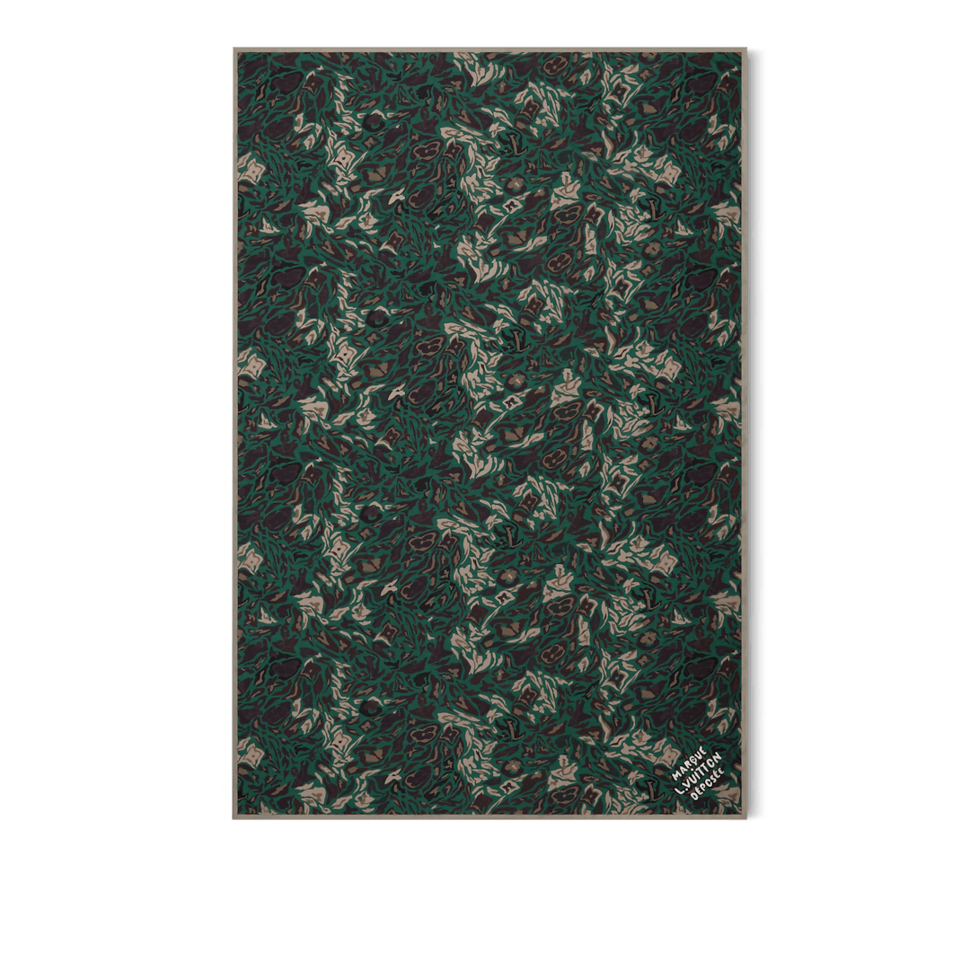 Louis Vuitton LV Camo Stole Size ONE SIZE - 4 Thumbnail