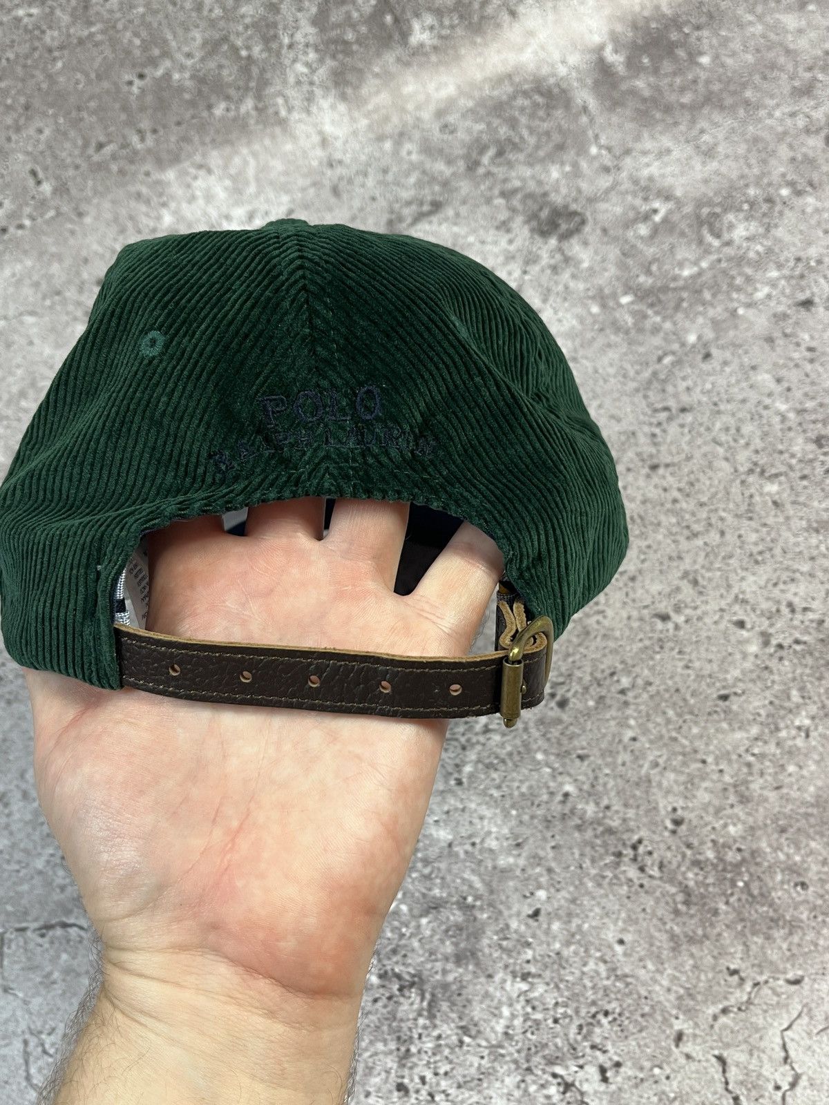 Polo Ralph Lauren Corduroy Baseball Cap Size ONE SIZE - 6 Thumbnail
