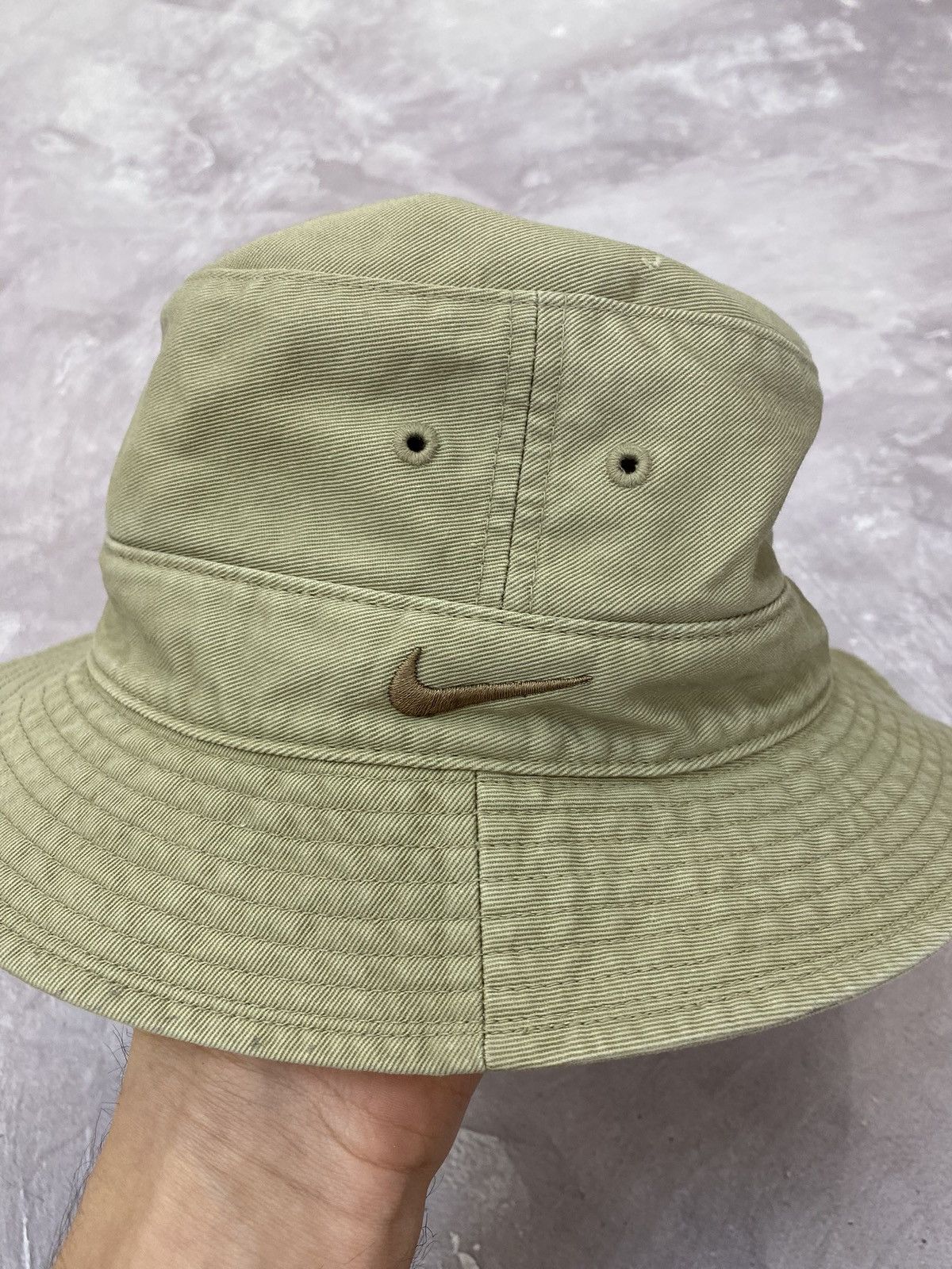 Nike Vintage Nike Swoosh Logo Bucket Hat Panama Size ONE SIZE - 2 Thumbnail