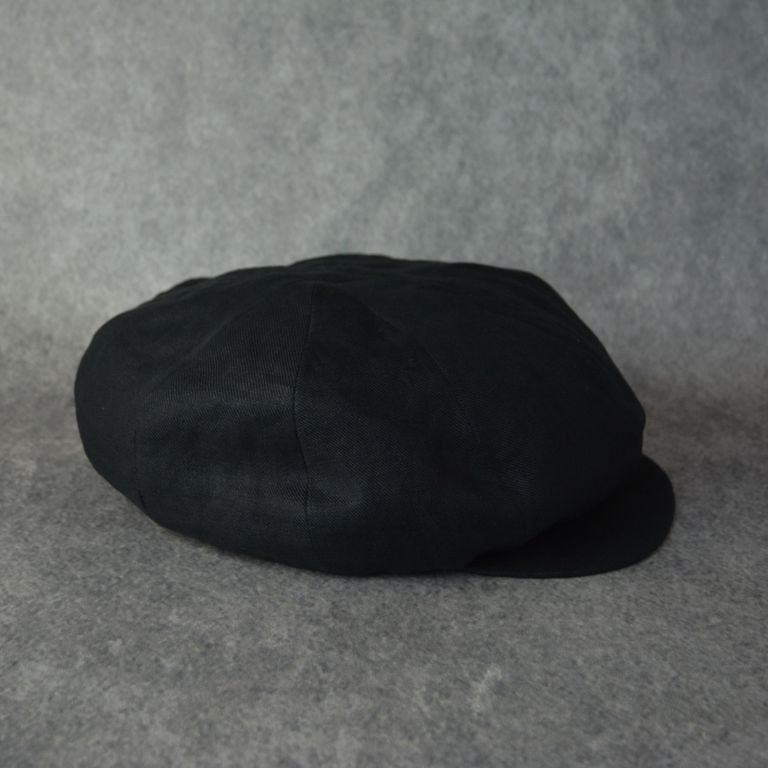 Yohji Yamamoto Yohji Yamamoto Pour Homme - LIN LINEN Beret Hat Size ONE SIZE - 8 Thumbnail