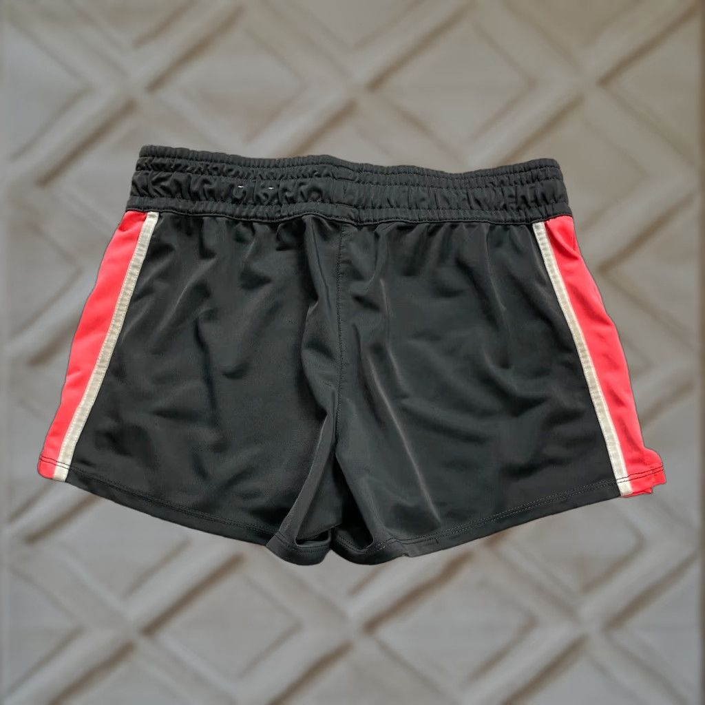 Vintage Unbranded Active Shorts Womens M Black Orange Drawstring Gym Running 30x3.5 Athletic Breathable Pockets Reg Regular"} Size 32" / US 10 / IT 46 - 1 Thumbnail