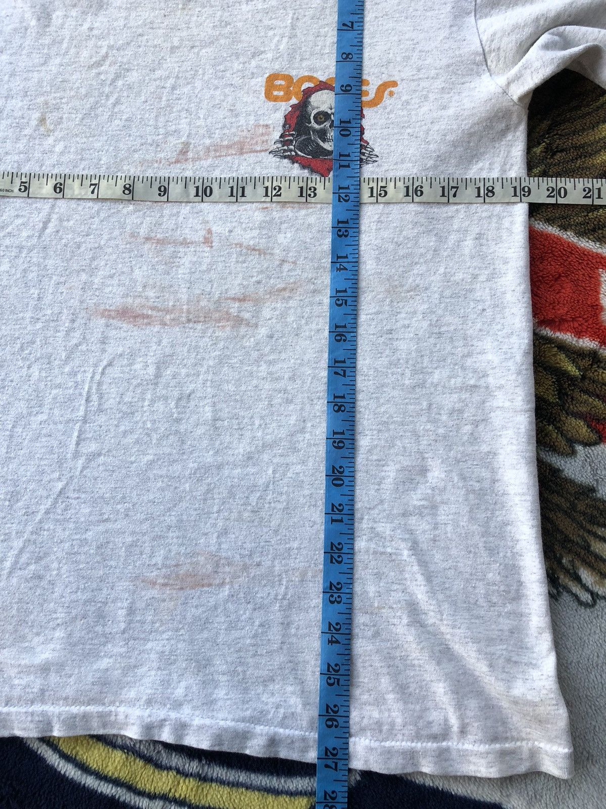 Powell Peralta Thrashed Vintage 90’s Powell Peralta Bones Shirt Tee Rare Size US M / EU 48-50 / 2 - 16 Thumbnail