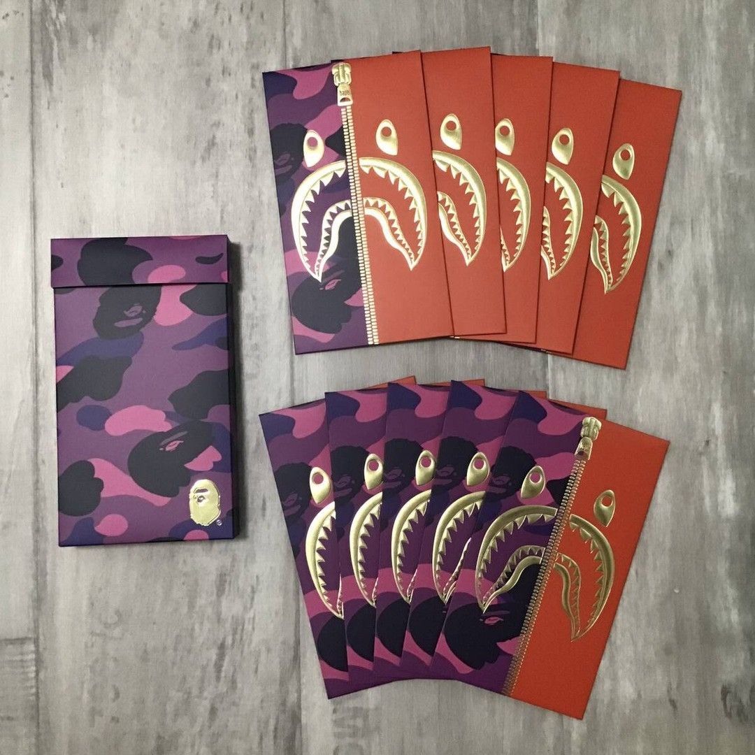 Bape BAPE Shark Mini envelope a bathing ape Size ONE SIZE - 1 Thumbnail