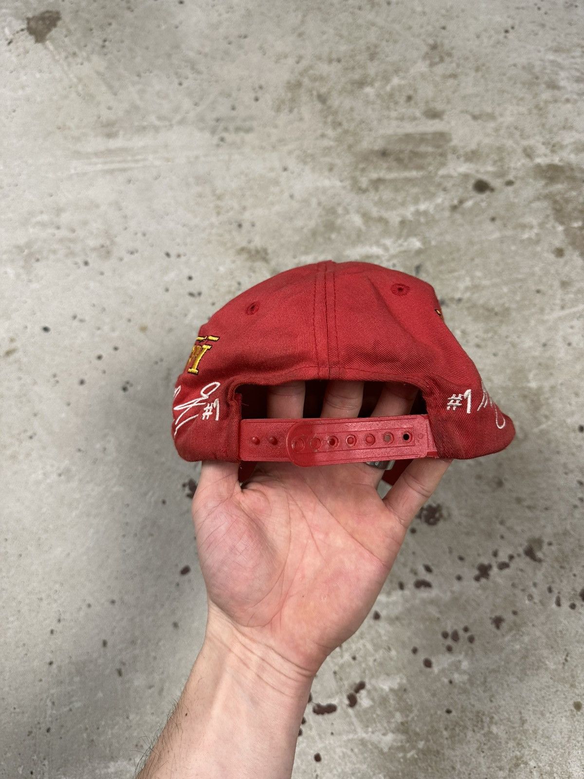 Ferrari × Vintage Vintage 90s Ferrari Dekra Schumacher Racing Hat Size ONE SIZE - 4 Thumbnail