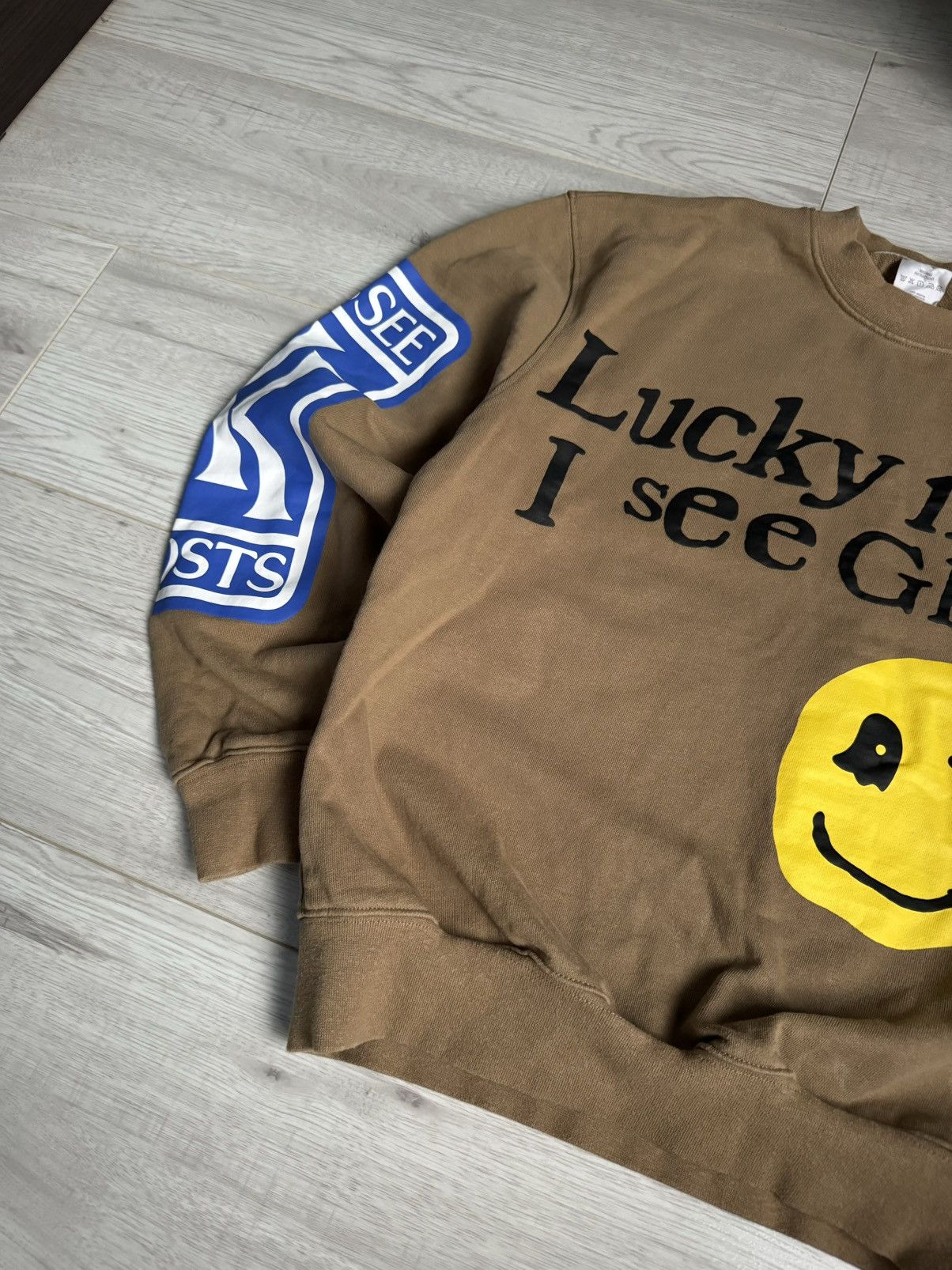 Rap Tees × Vintage Lucky me I see ghost camp flog gnaw nov 11 sweatshirt Size US S / EU 44-46 / 1 - 3 Thumbnail