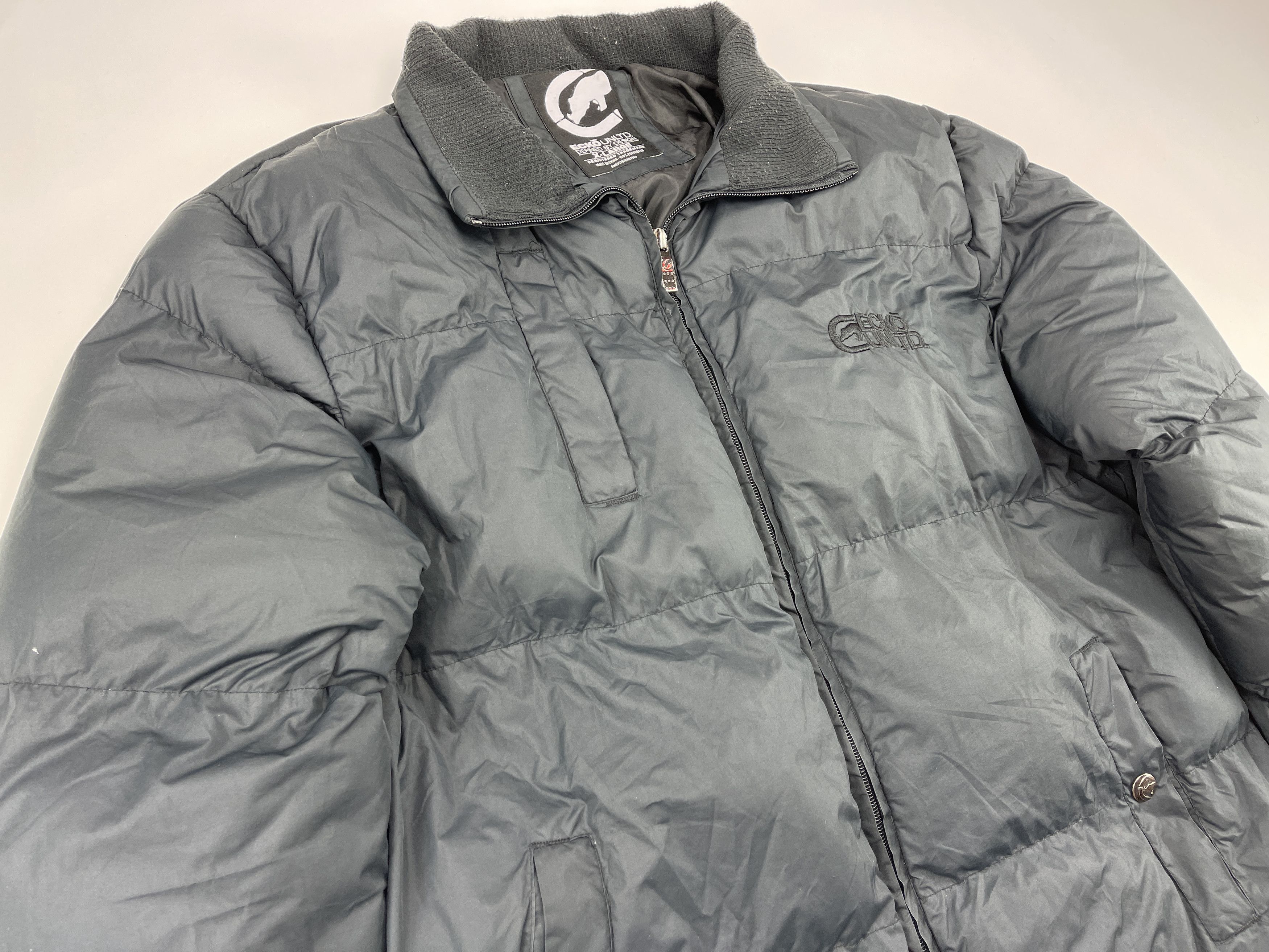Ecko Unltd. ECKO UNLTD jacket, black, quilted, Ecko jacket, 90s size XL Size US XL / EU 56 / 4 - 5 Thumbnail