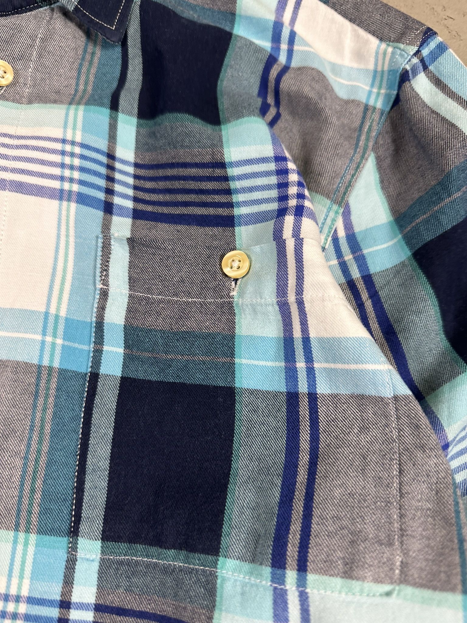 Flannel × Vintage Vintage Flannel Checked Button Up Shirt Size US M / EU 48-50 / 2 - 8 Thumbnail