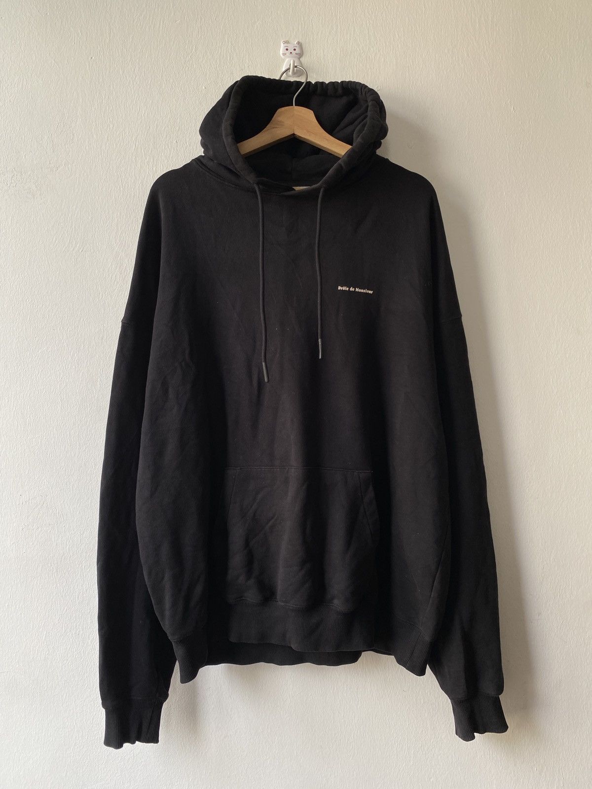 Drole De Monsieur Drole De Monsieur Not From Paris Maddame Black Hoodie Size US L / EU 52-54 / 3 - 3 Thumbnail