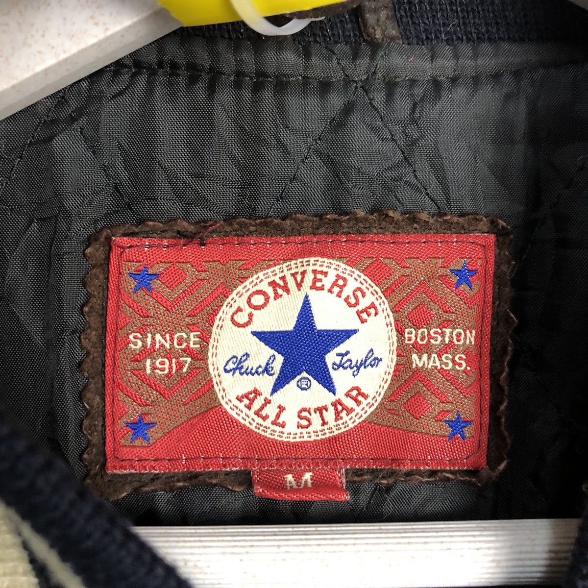 Converse DL Converse Boston Mass U.S.A Bombers varsity Jacket #A280 Size US M / EU 48-50 / 2 - 11 Thumbnail