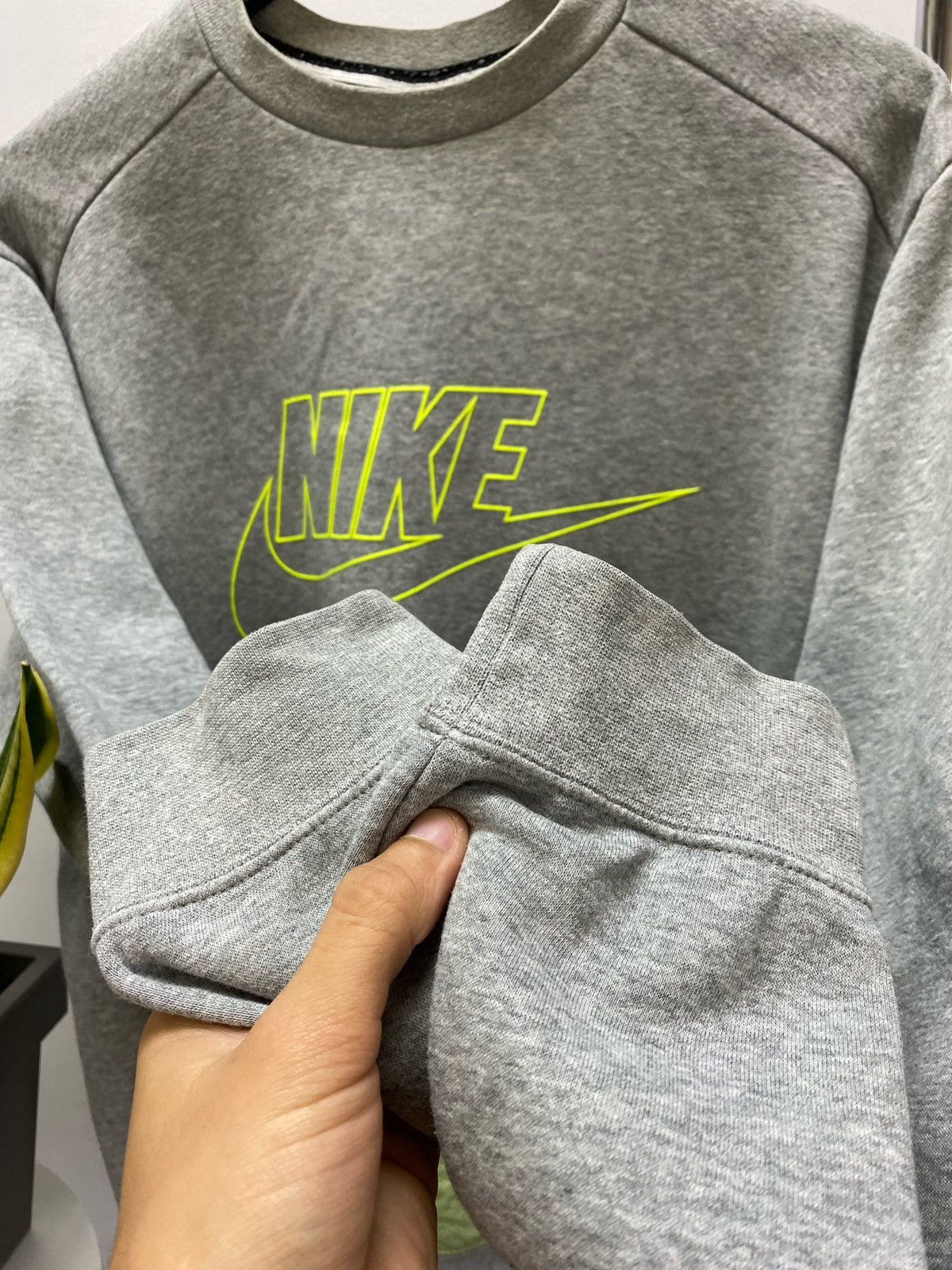 Nike × Vintage Nike Big Logo Crewneck Sweatshirt Pocket Size US L / EU 52-54 / 3 - 12 Thumbnail