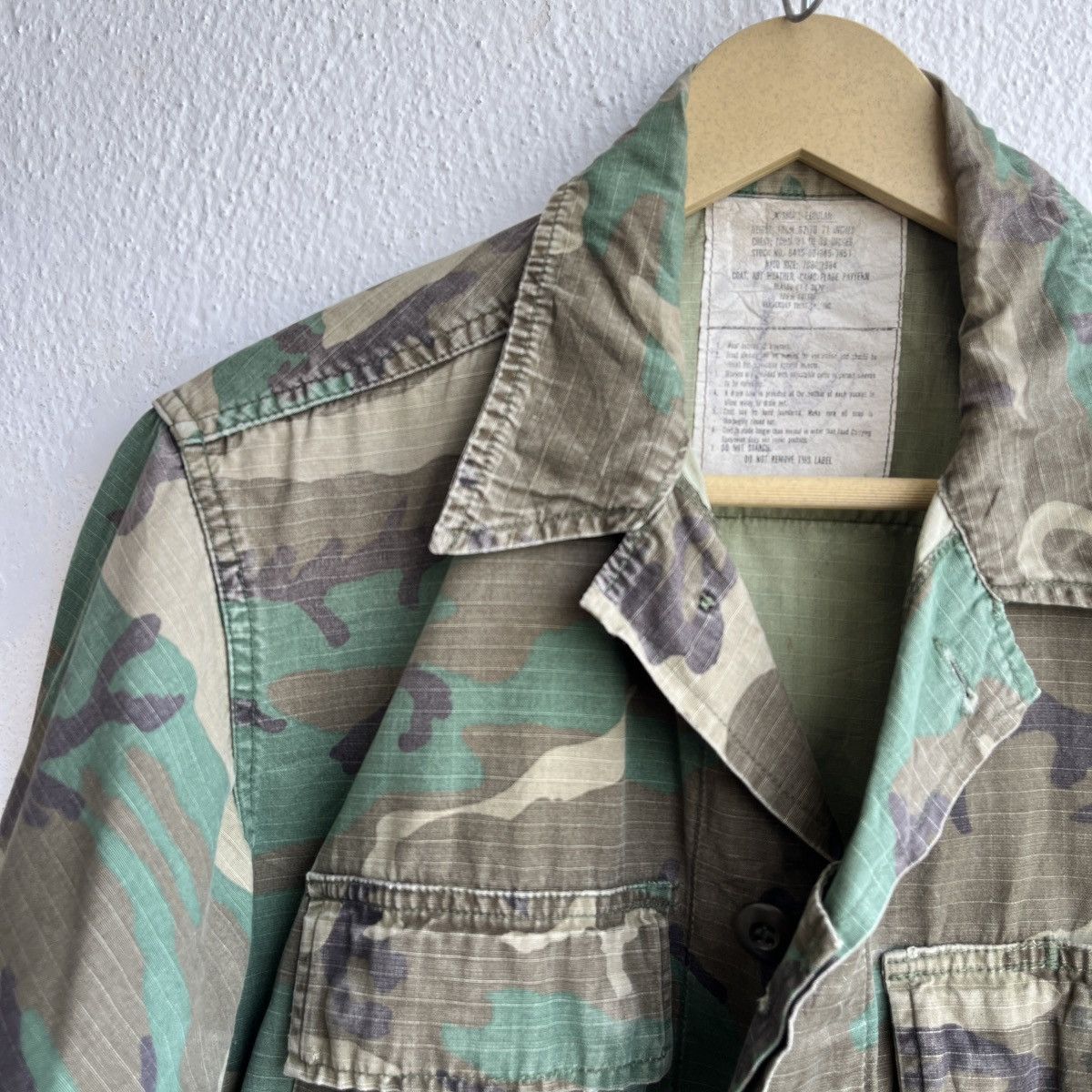 Other VINTAGE VANDERBILT SHIRT CO INC CAMOUFLAGE M-16 JACKET Size US S / EU 44-46 / 1 - 5 Thumbnail
