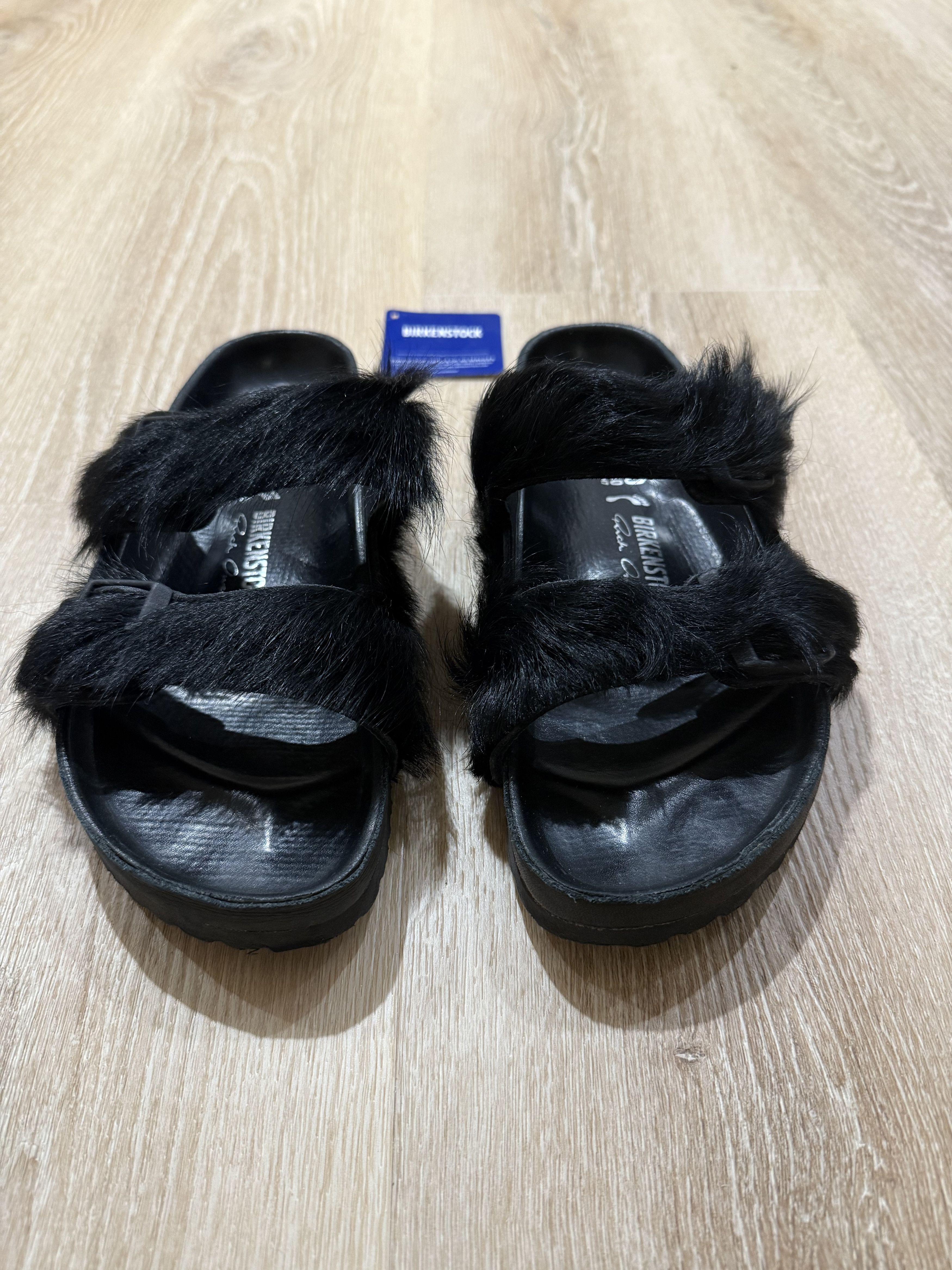 Rick Owens Pony Birkenstocks Birkenstock × Rick Owens × Rick Owens Drkshdw Rick Owens  main image 2