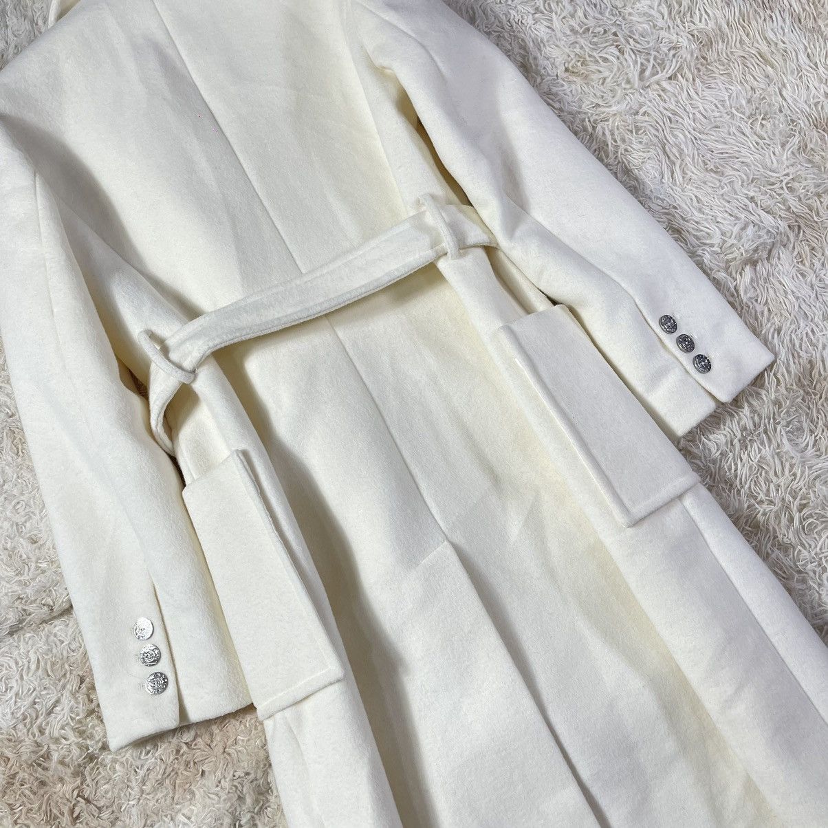 Dior Christian Dior Wool Trench Coat Size S / US 4 / IT 40 - 7 Thumbnail