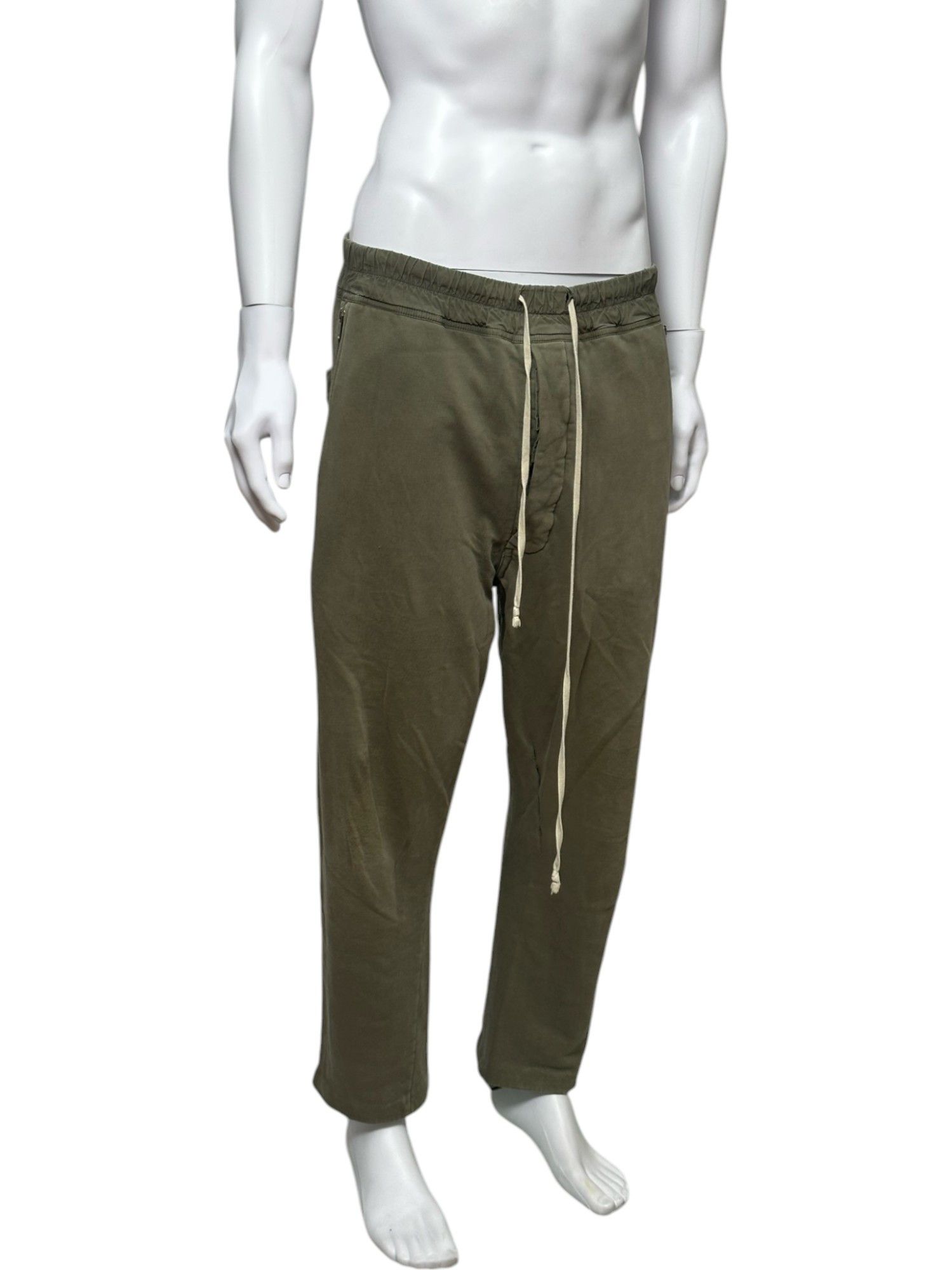 Rick Owens Petrol Green Cotton Jumpsuit Size US 30 / EU 46 - 3 Thumbnail