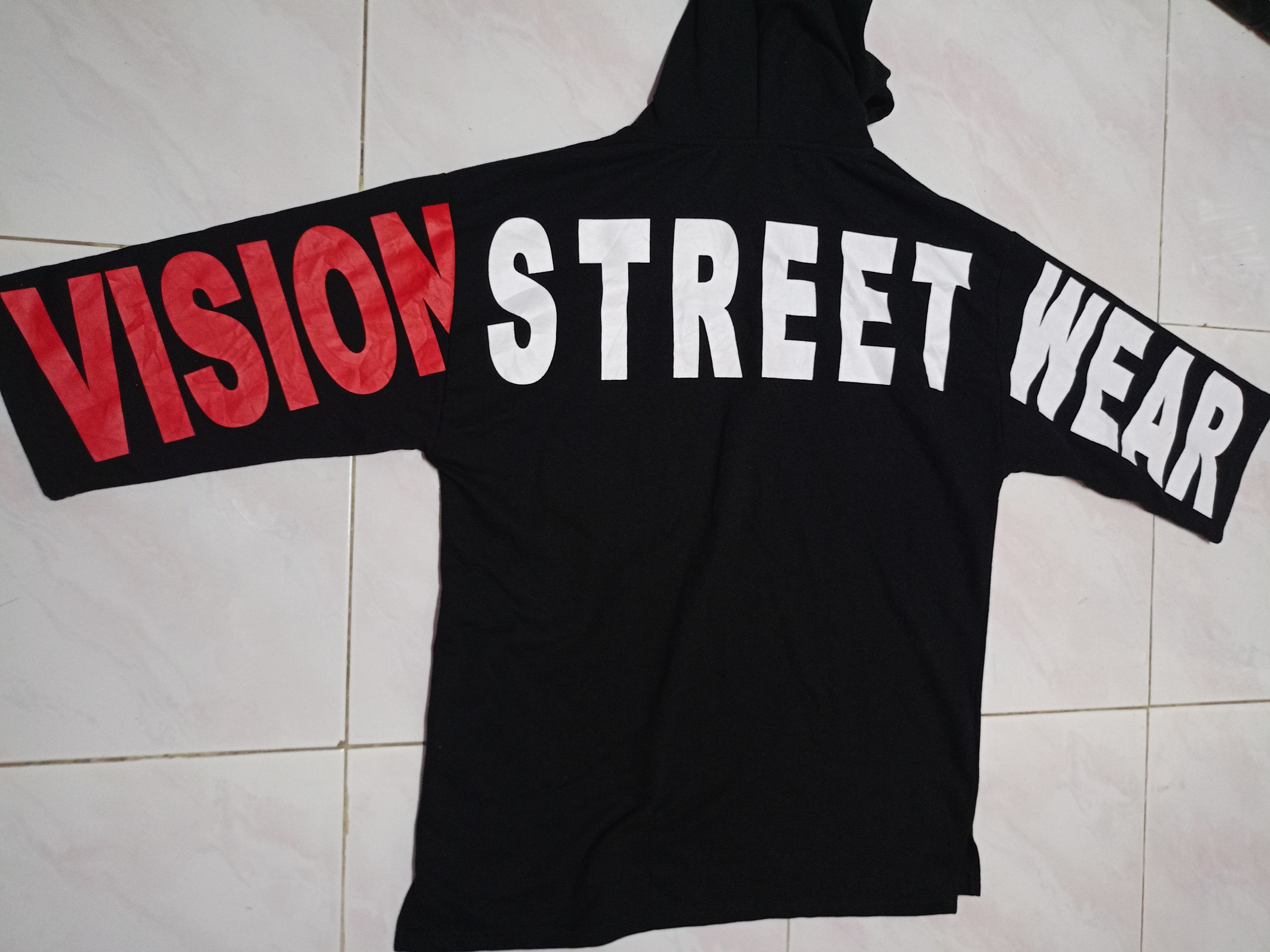 Japanese Brand × Vision Streetwear Spellout vision streetwear X hoodie Size US M / EU 48-50 / 2 - 2 Thumbnail