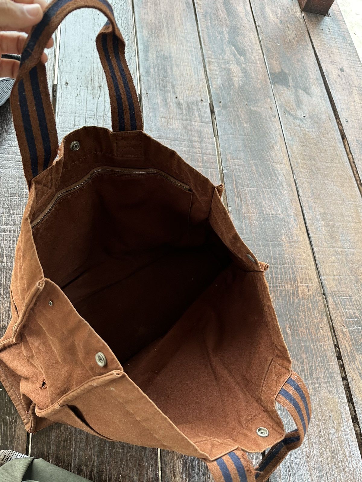 Hermes × Vintage Hermes tote bag nice design Size ONE SIZE - 9 Thumbnail