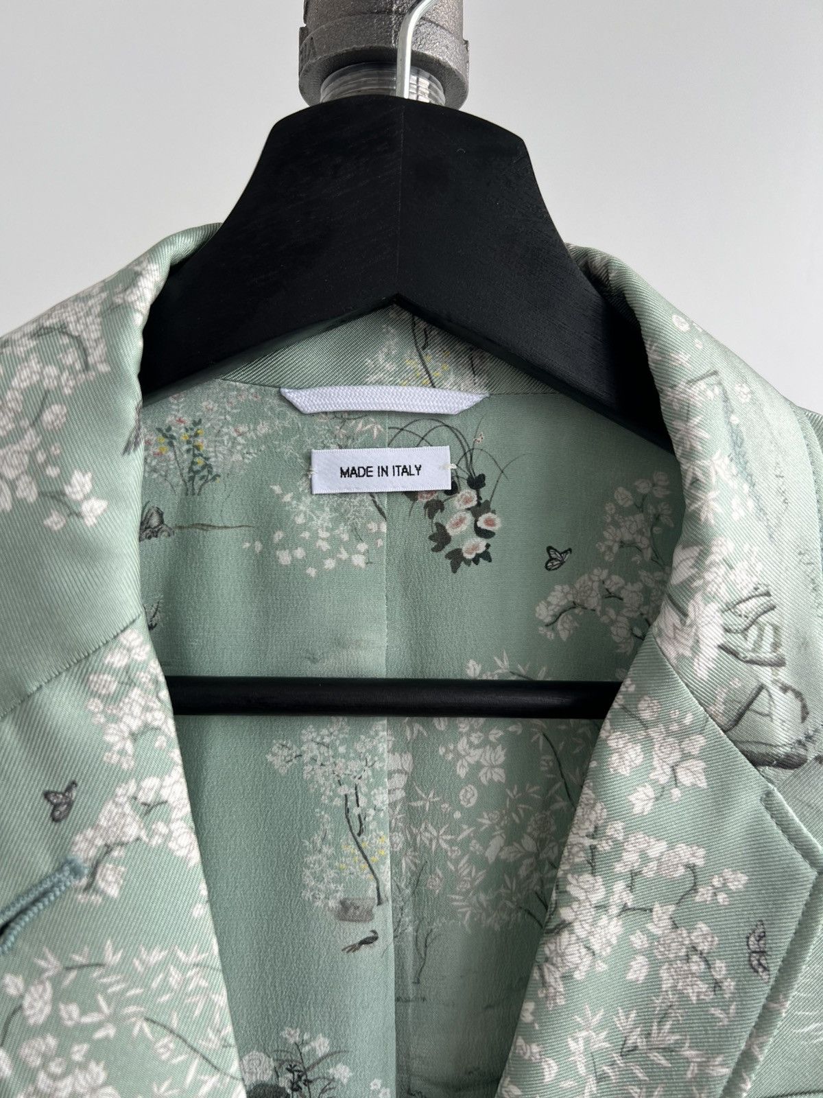 Thom Browne Silk Cherry Blossom Blazer Size M / US 6-8 / IT 42-44 - 3 Thumbnail