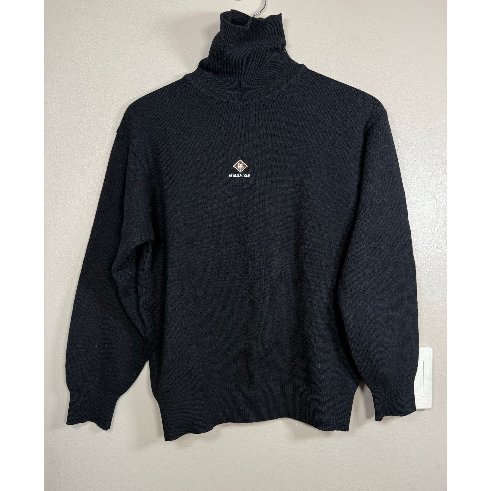Japanese Brand Atelier Sab logo wool turtleneck sweater M Size US M / EU 48-50 / 2 - 2 Thumbnail