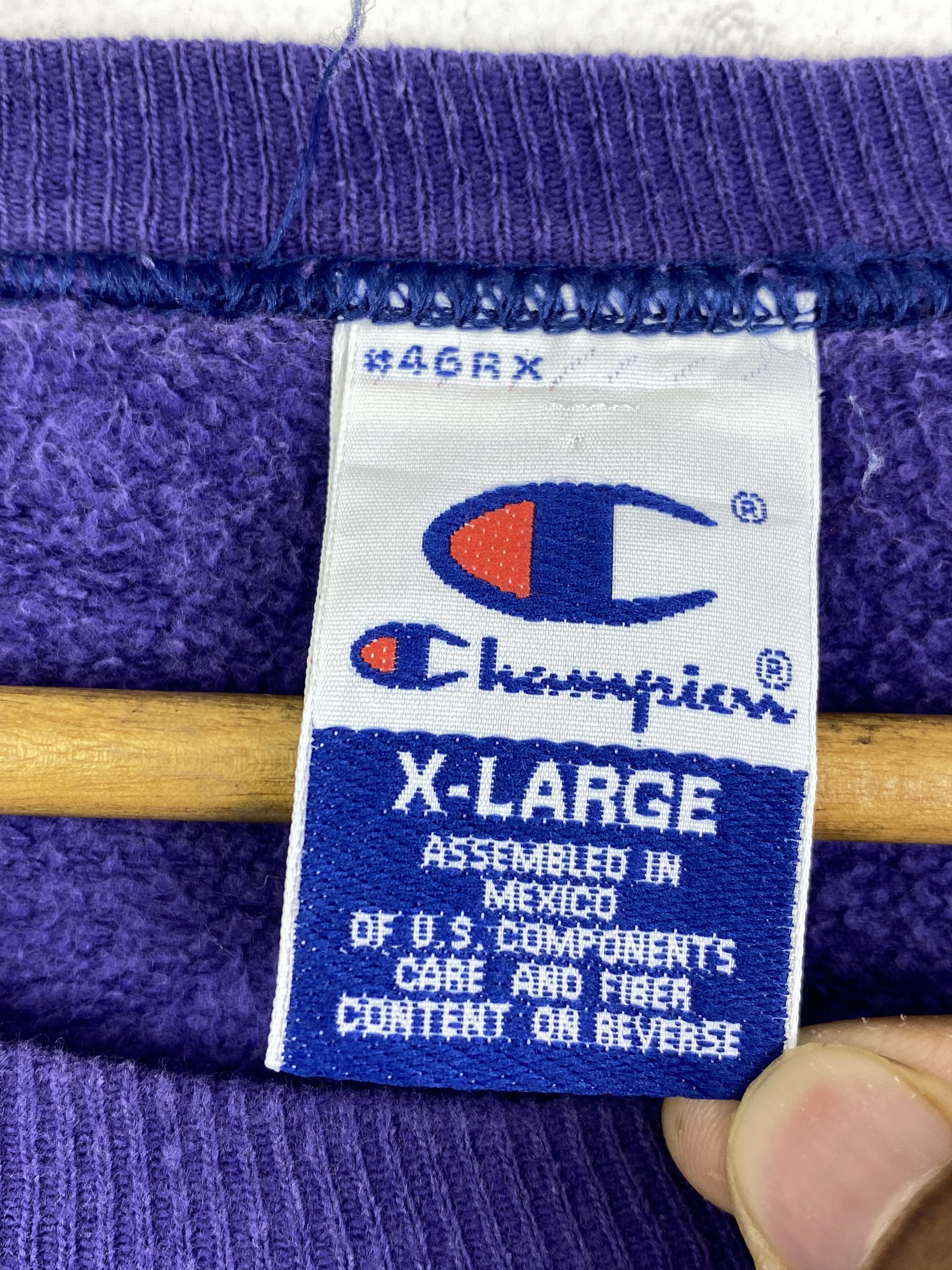Champion Vintage Champion Plain Pullover Crewneck Sweatshirt SH0260 Size US XL / EU 56 / 4 - 5 Thumbnail