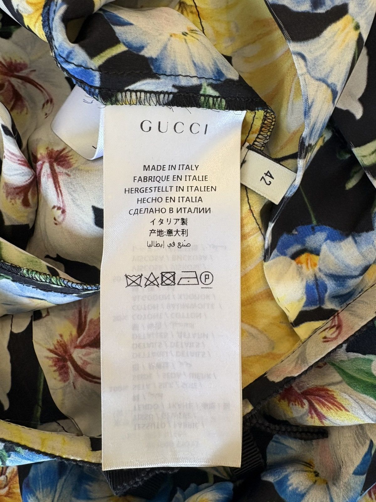 Gucci Gucci Floral Midi Skirt Size 28" / US 6 / IT 42 - 7 Thumbnail