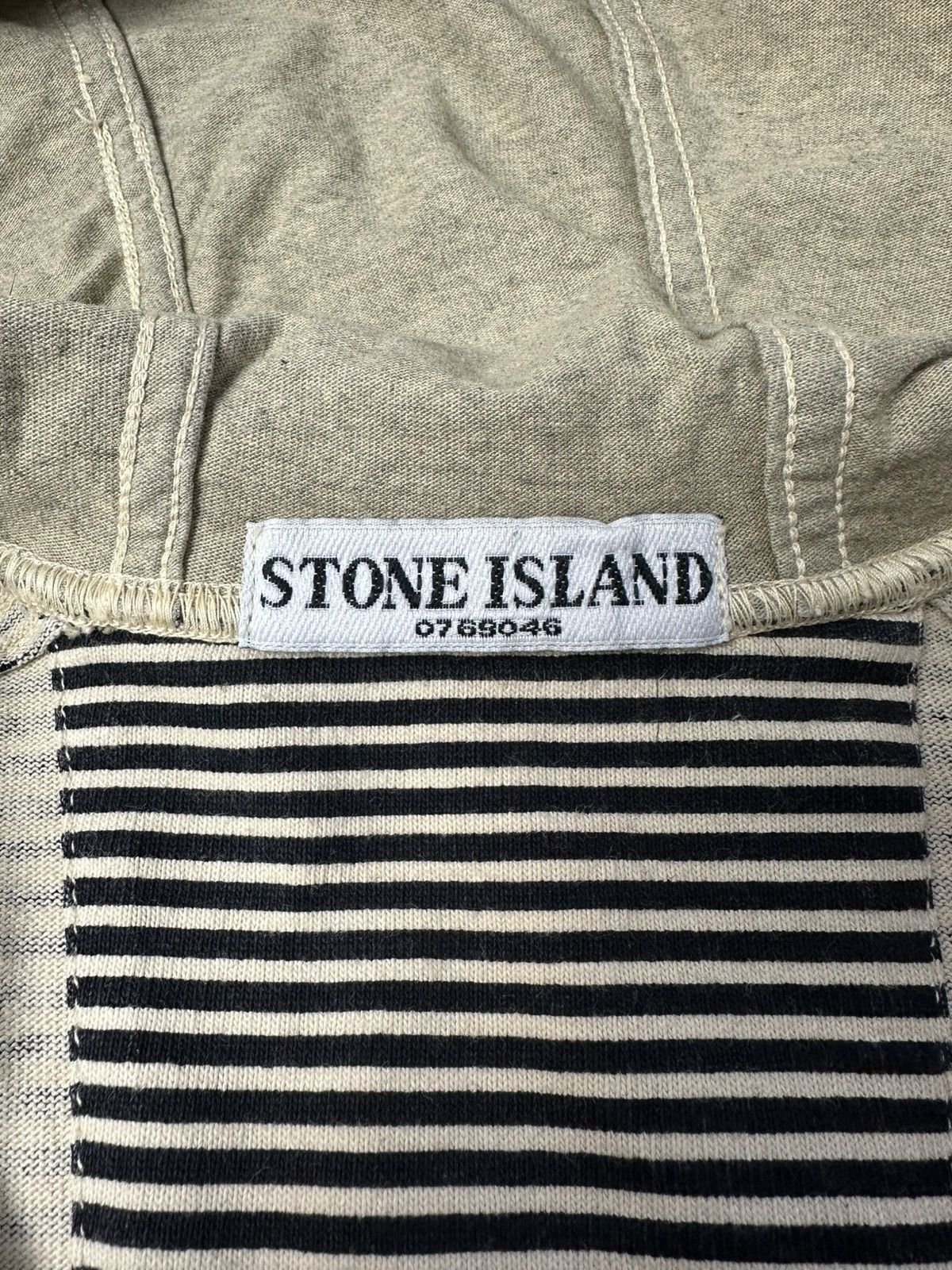 Stone Island × Vintage 90s Vintage Stone Island Hooded Snap Hoodie Size US S / EU 44-46 / 1 - 7 Thumbnail