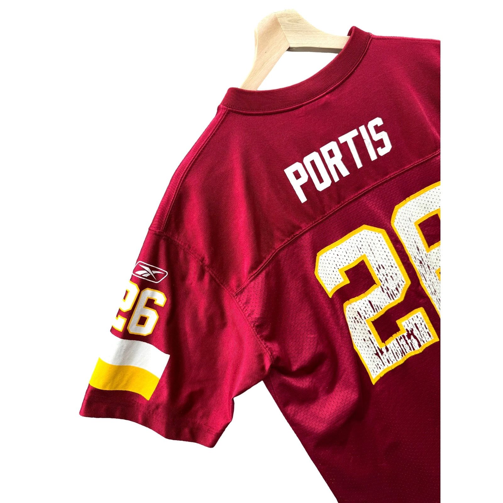 NFL × Reebok Reebok Washington Redskins Clinton Portis Youth NFL Jersey Size US XL / EU 56 / 4 - 7 Thumbnail