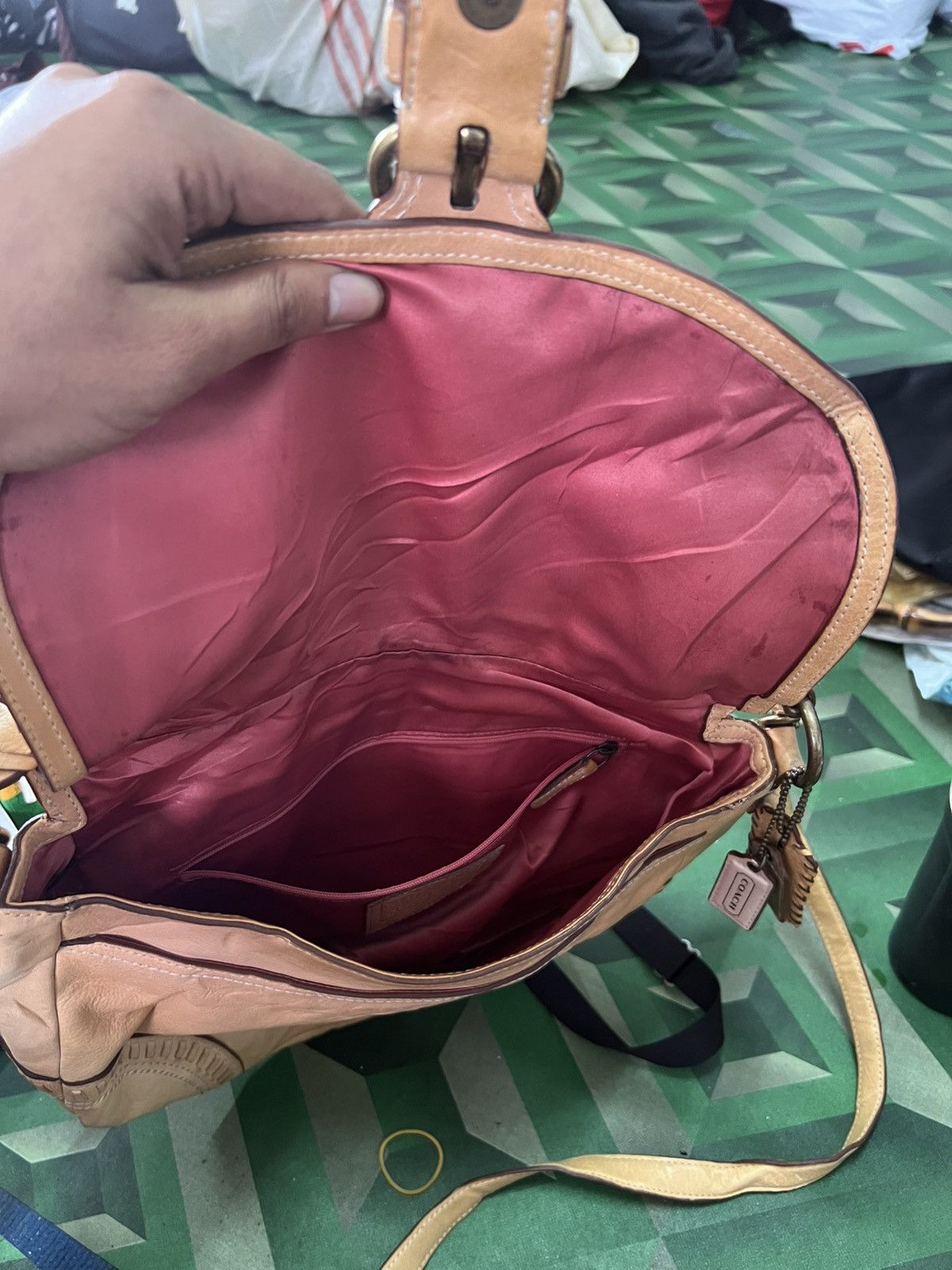 Coach × Leather × Vintage Vintage Coach Leather Tote Bag Size ONE SIZE - 6 Thumbnail