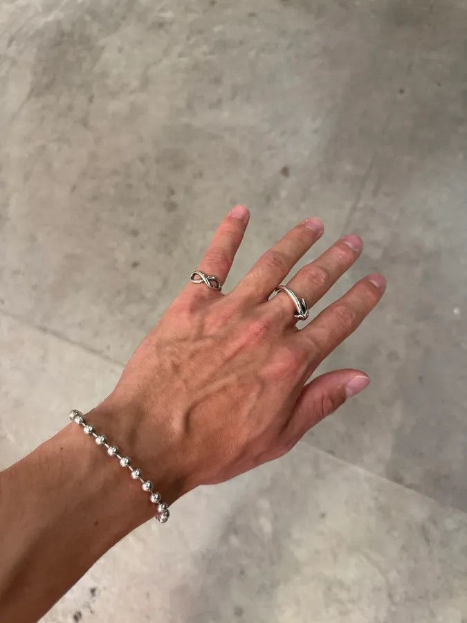 Tiffany & Co. × Vintage Tiffany & Co. Infinity Silver 925 Ring Size ONE SIZE - 2 Thumbnail