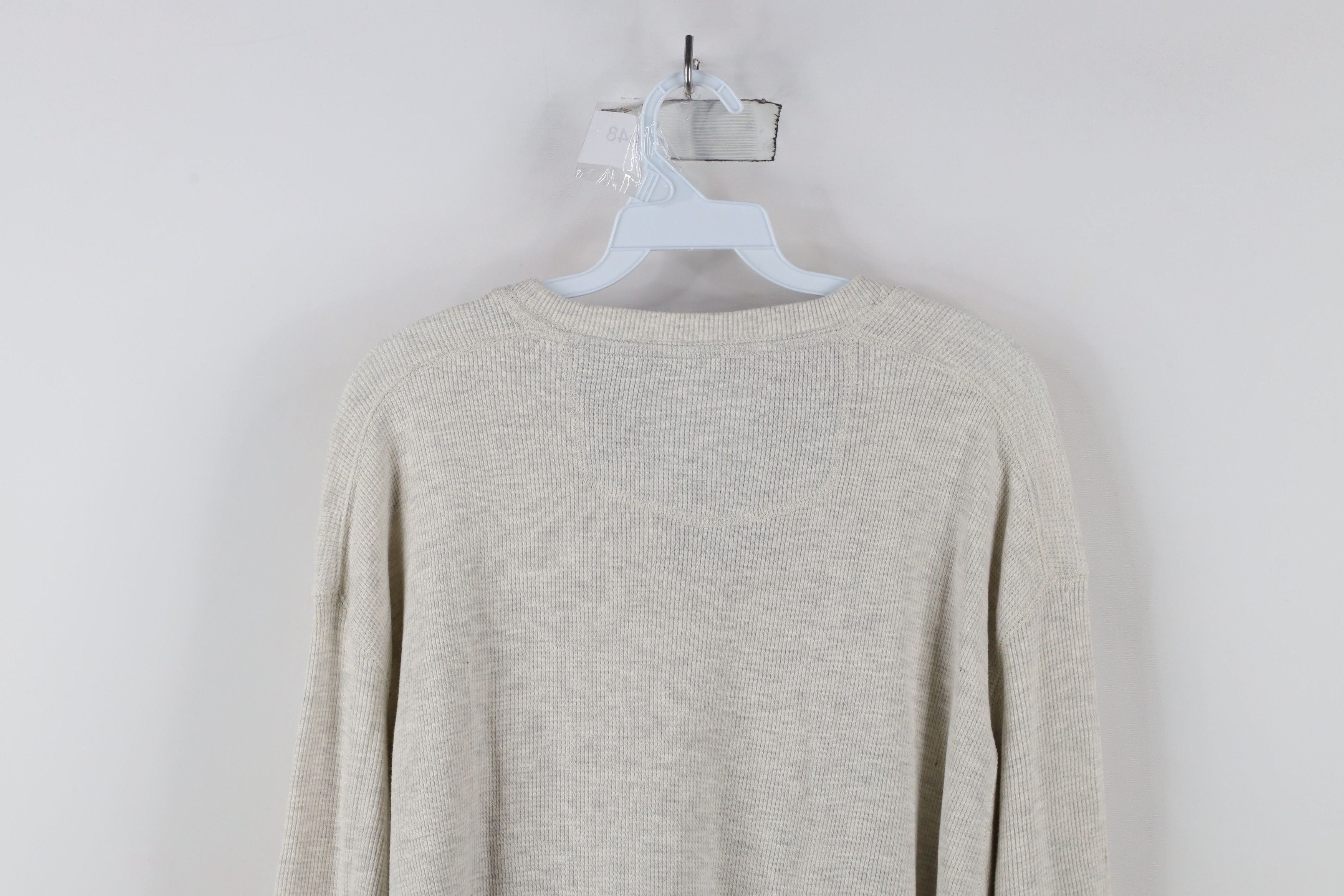 Eddie Bauer × Vintage Deadstock Vintage Eddie Bauer Knit Long Sleeve T-Shirt Size US XXL / EU 58 / 5 - 13 Thumbnail