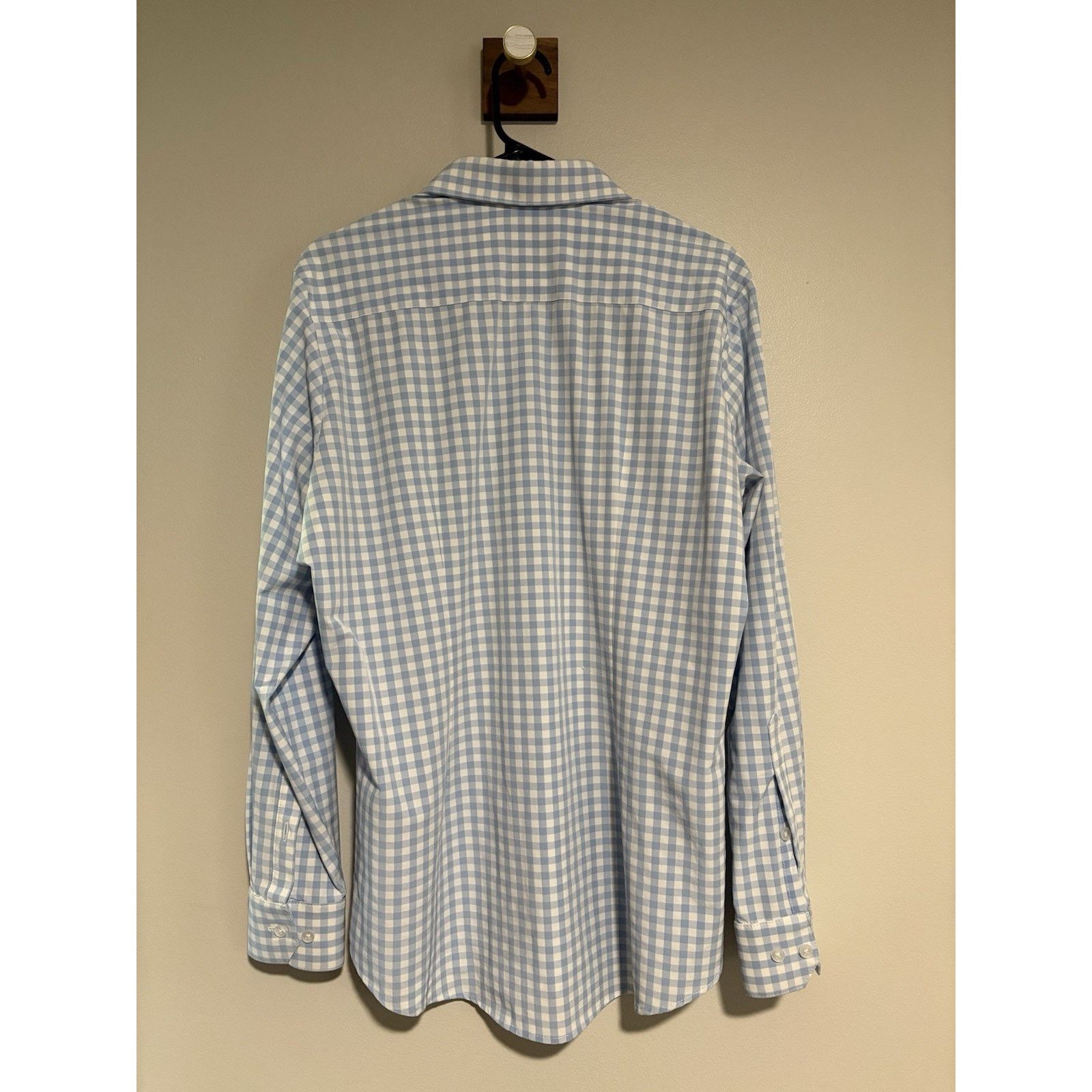 Mizzen+Main Mizzen Main Shirt M Blue Plaid Leeward Fit Work Casual Size US M / EU 48-50 / 2 - 6 Thumbnail