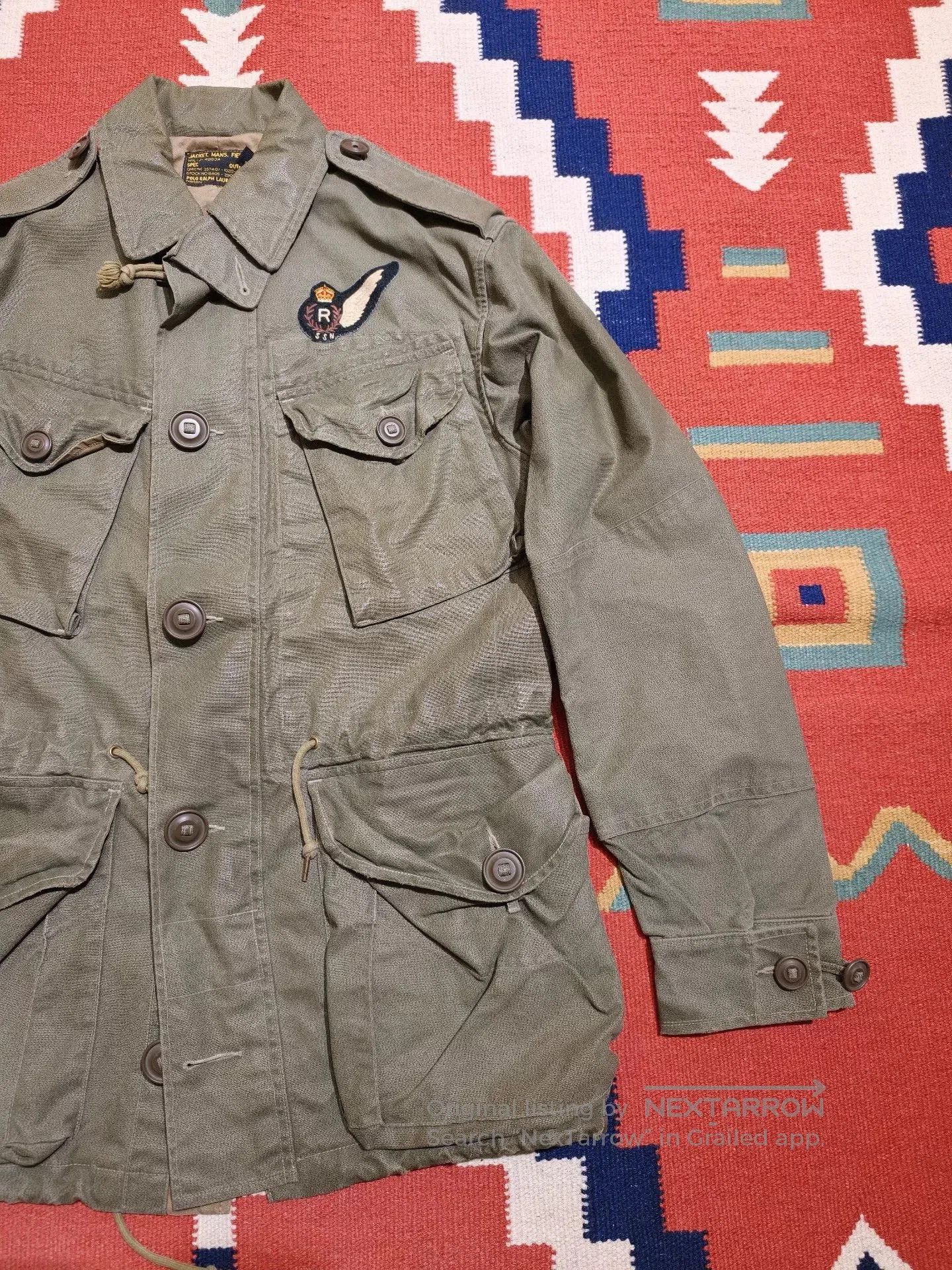 RRL Ralph Lauren RALPH LAUREN M43 Pepper Salt Jacket. Size US XS / EU 42 / 0 - 3 Thumbnail