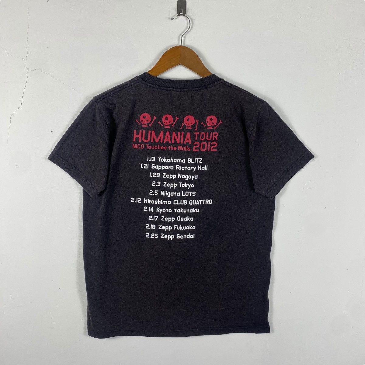 Band Tees × Japanese Brand NICO Touches The Wall Humania Tour 2012 Japanese Band Size US M / EU 48-50 / 2 - 5 Thumbnail