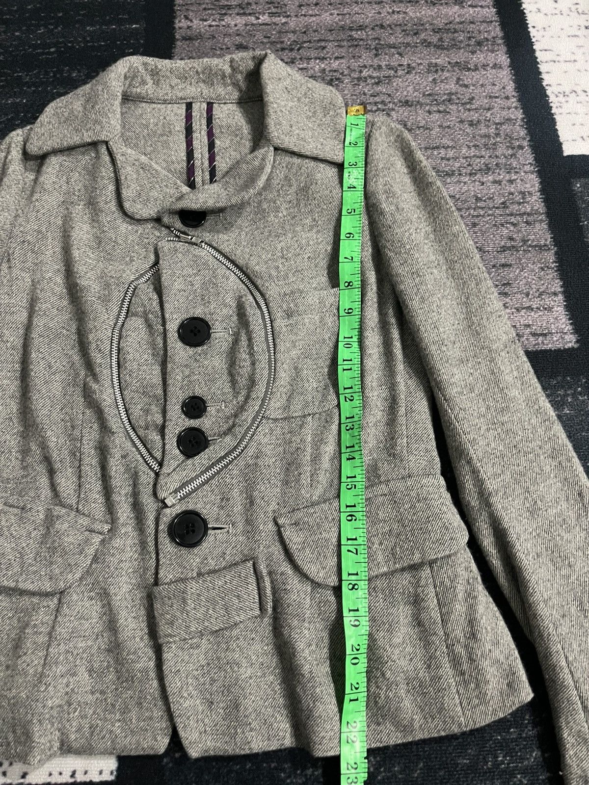 Japanese Brand × Vintage Vintage Unbrand Wool Jacket Size XS / US 0-2 / IT 36-38 - 20 Thumbnail