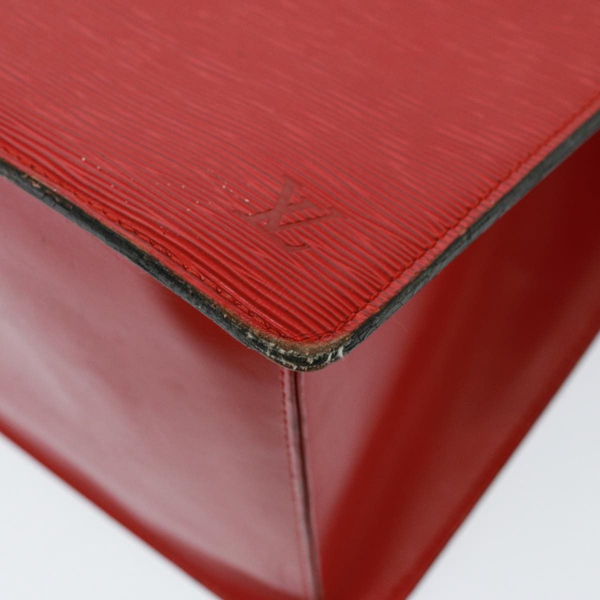 Louis Vuitton LOUIS VUITTON Epi Riviera Hand Bag Red M48187 Size ONE SIZE - 16 Thumbnail