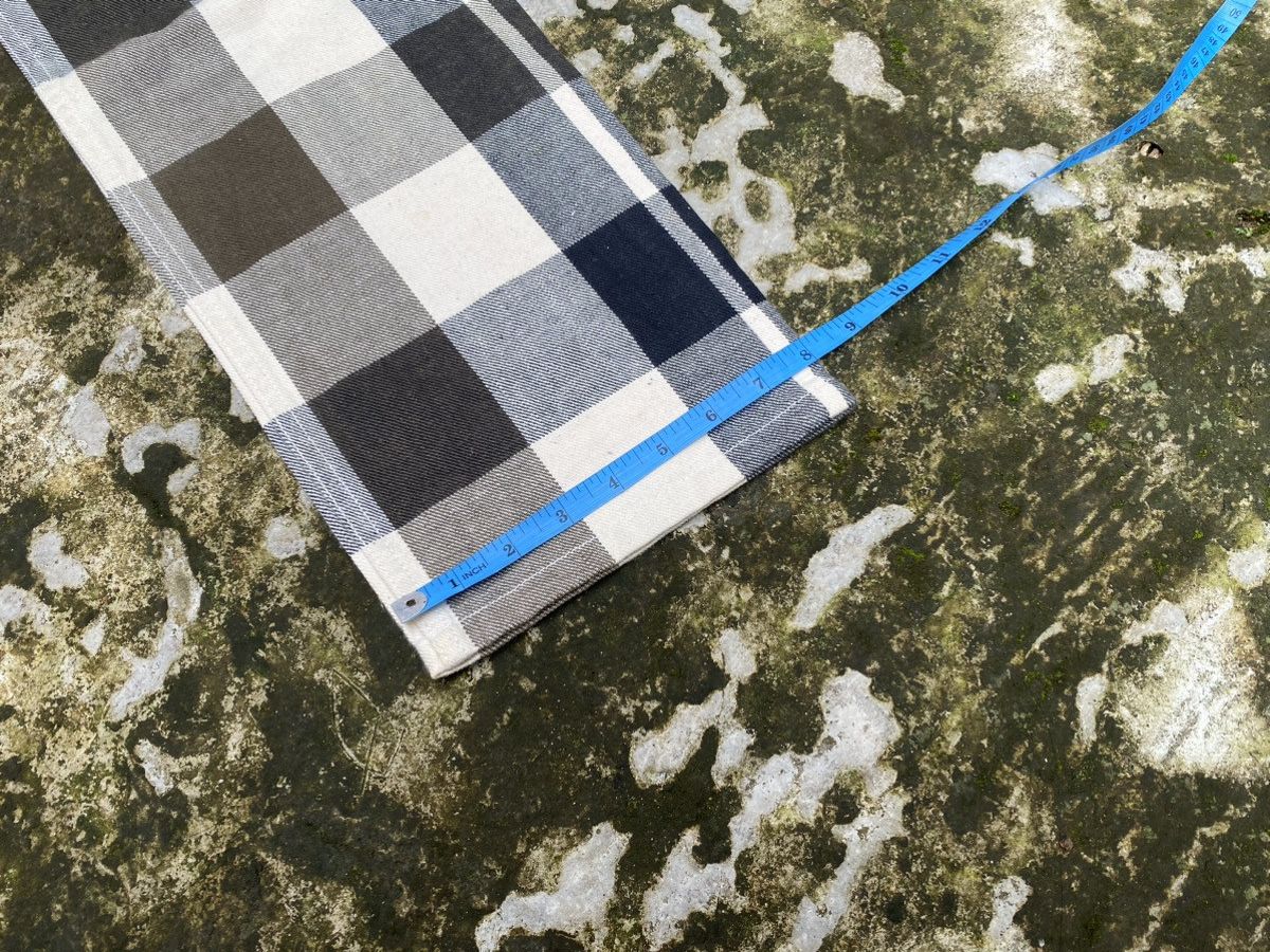 Japanese Brand Stancetc art works tartan plaid denim Size US 30 / EU 46 - 11 Thumbnail