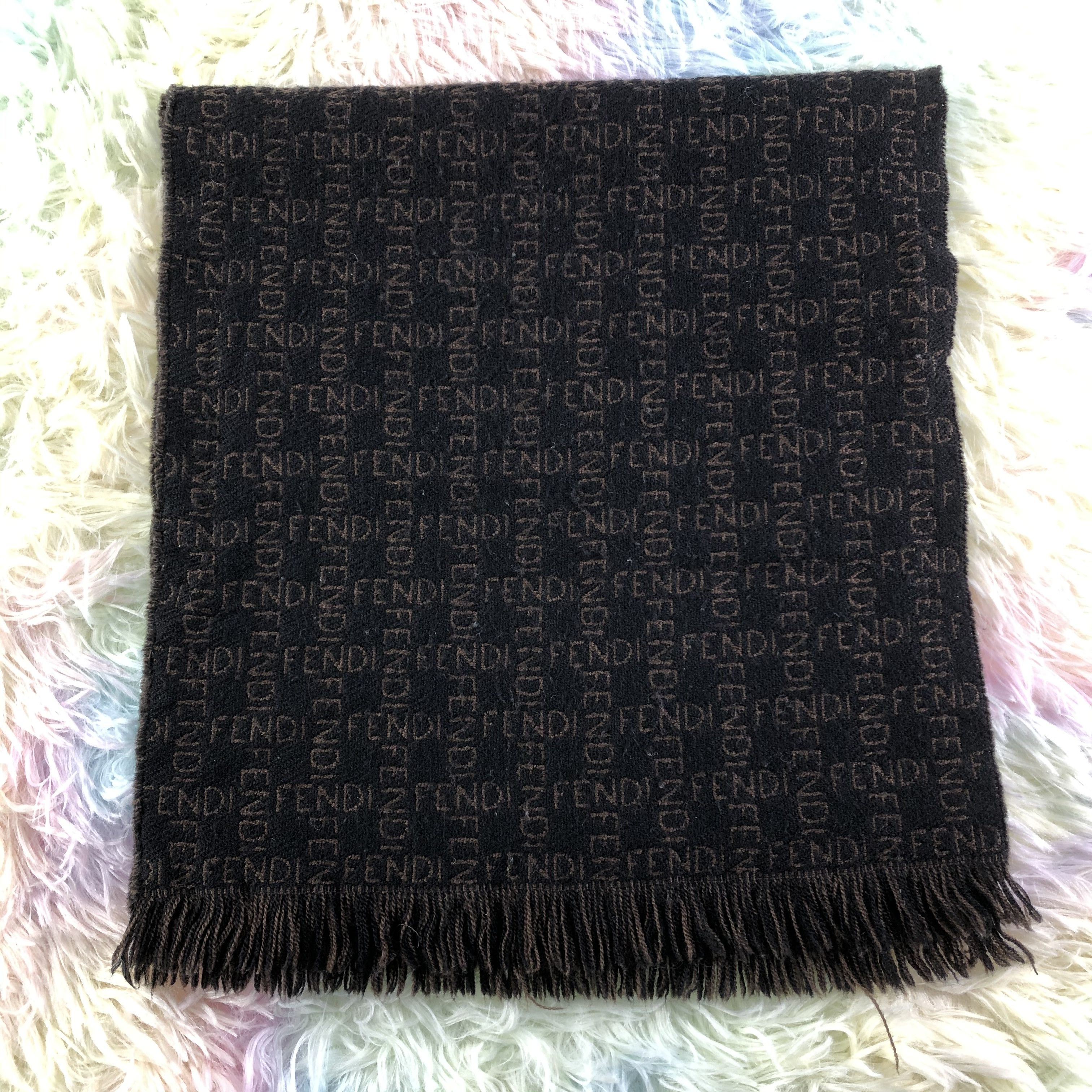 Vintage Fendi Scarf / Muffler / Neckwear Size ONE SIZE - 2 Thumbnail