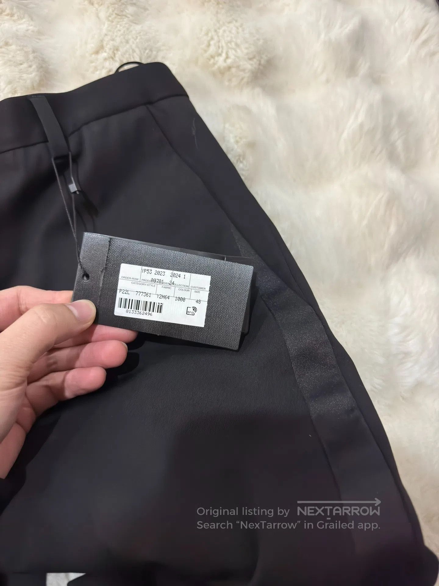 Saint Laurent Paris Saint Laurent Paris Smoking Pants| Size US 32 / EU 48 - 3 Thumbnail