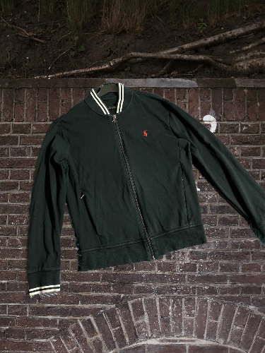 Polo Ralph Lauren × Vintage Vintage Polo Ralph Lauren Zip Up sweatshirt Logo Pony Size US M / EU 48-50 / 2 - 1 Thumbnail